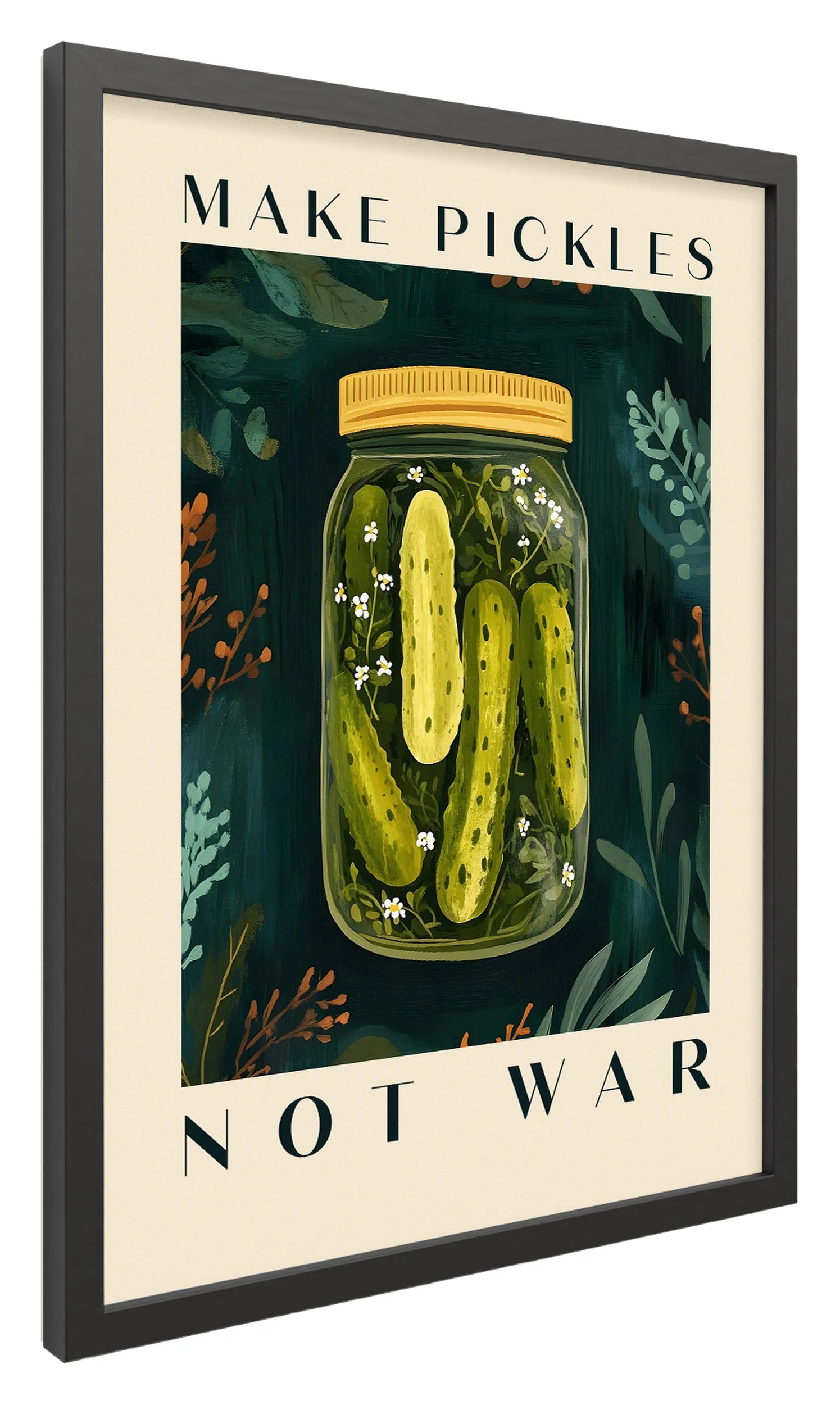 Obraz w czarnej ramie Pickles 40x30 cm - Image 5