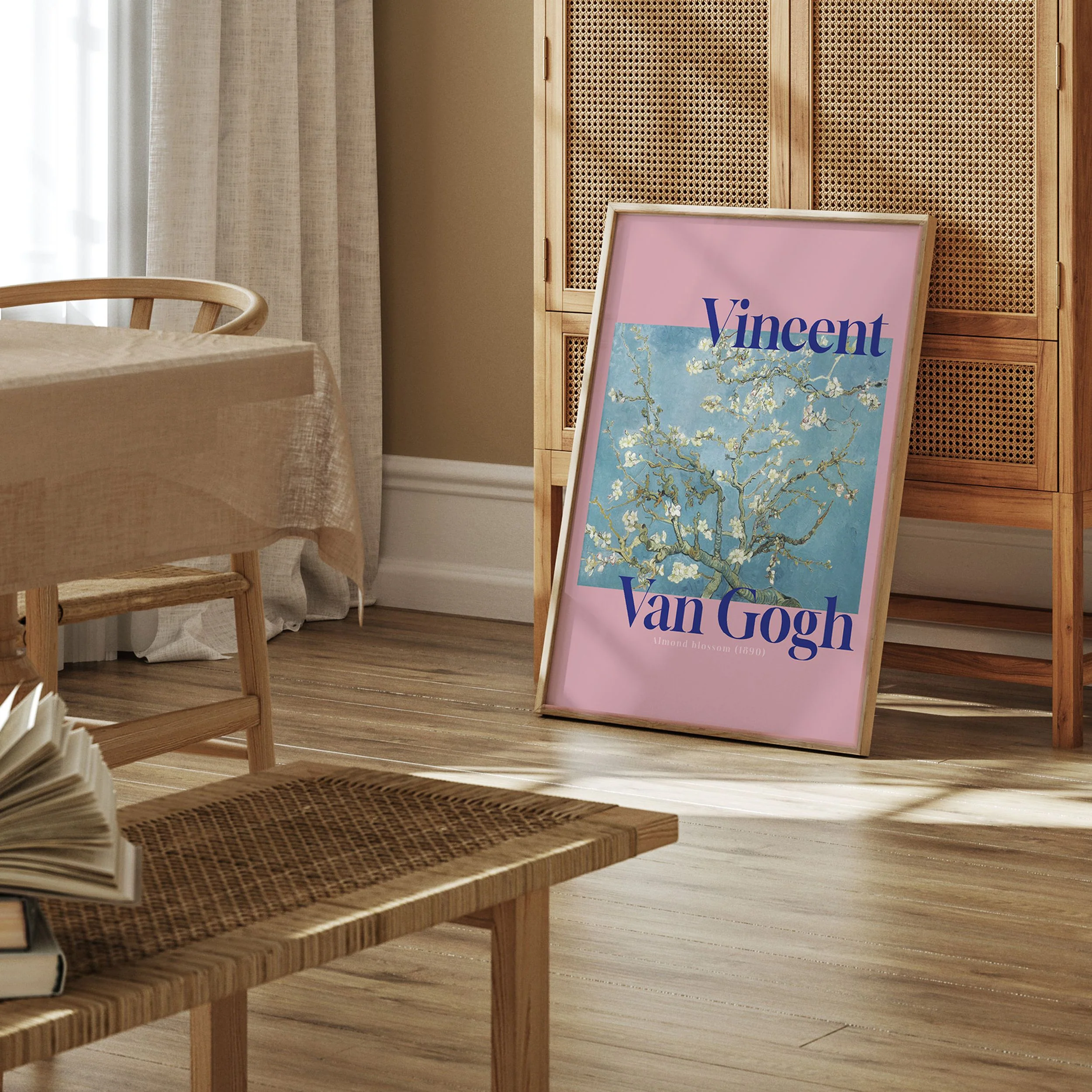 Obraz w ramie Almond Blossom 70x50 cm - Image 3
