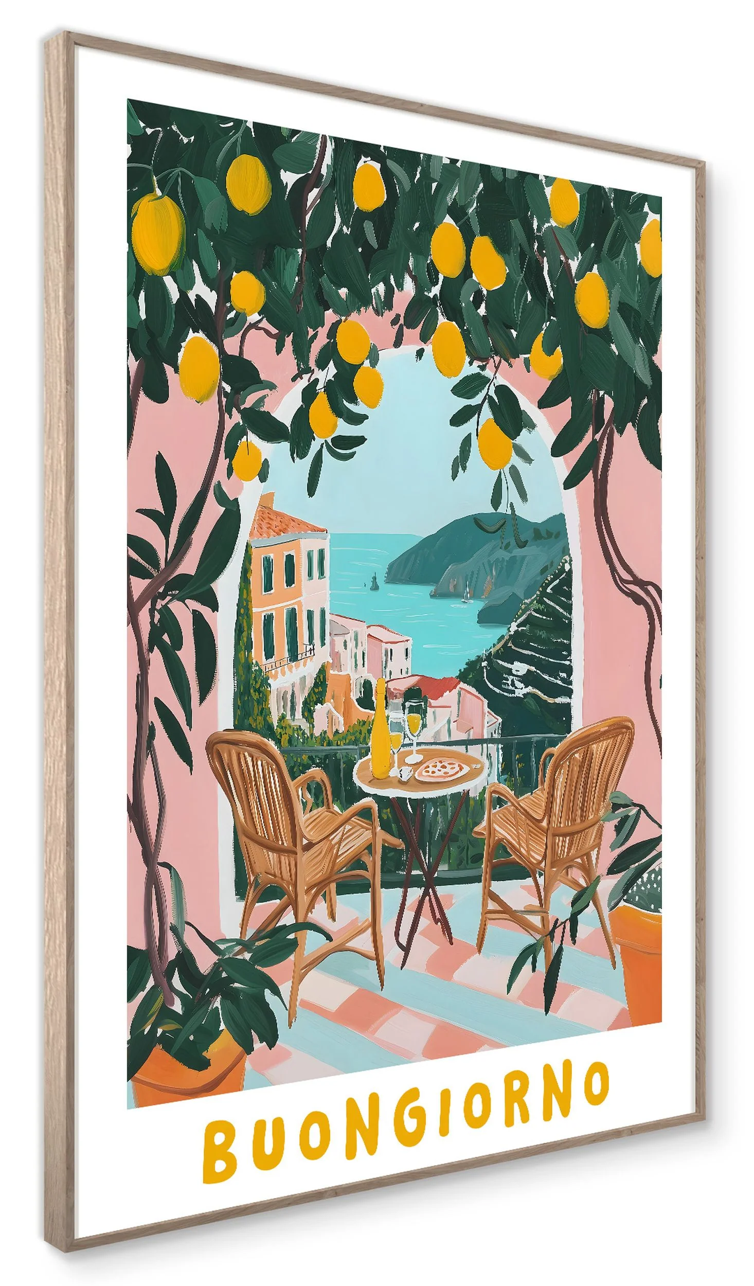 Obraz w ramie Balcony I 70x50 cm - Image 5