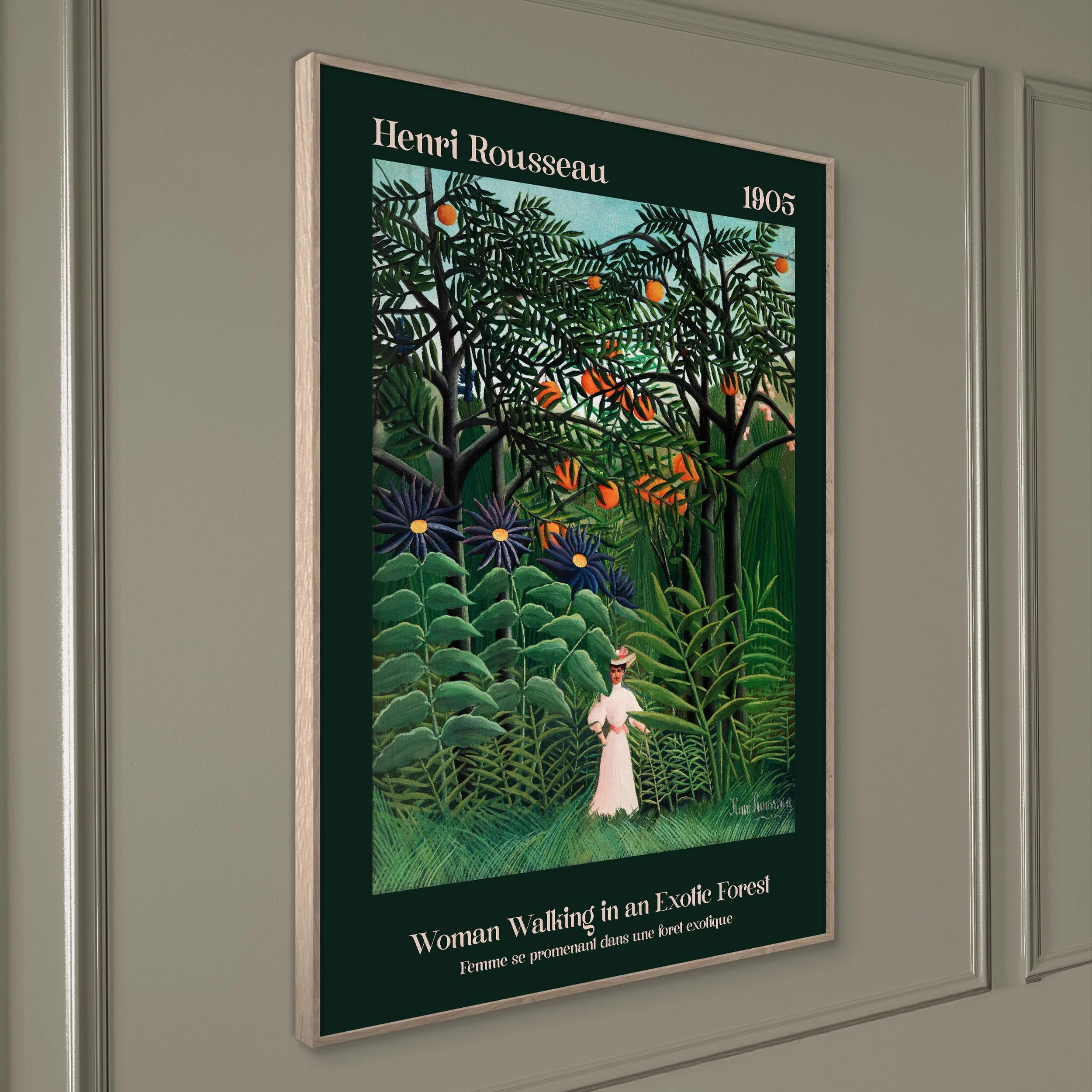 Obraz w ramie Exotic Forest 70x50 cm - Image 4