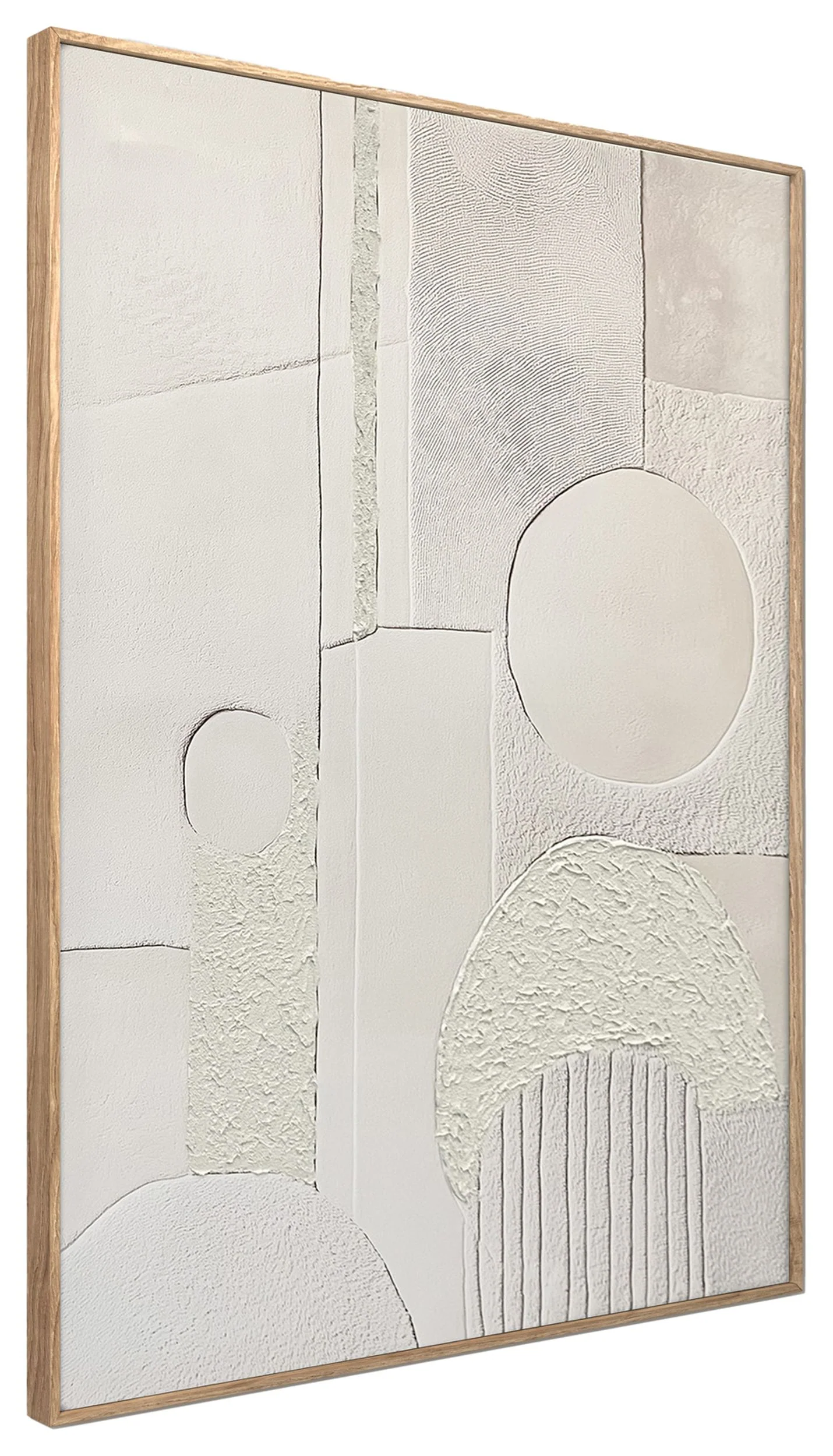 Obraz w ramie Landscape 100x70 cm z ręcznie malowanymi elementami - Image 6