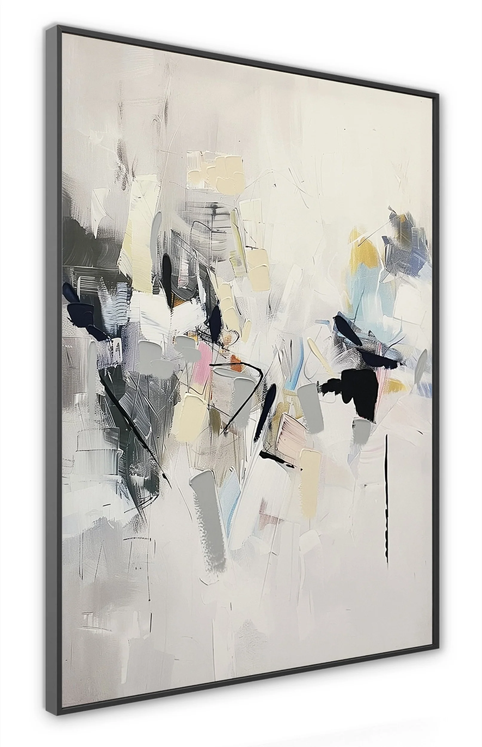 Obraz z ręcznie malowanymi elementami Cro 100x70 cm - Image 7