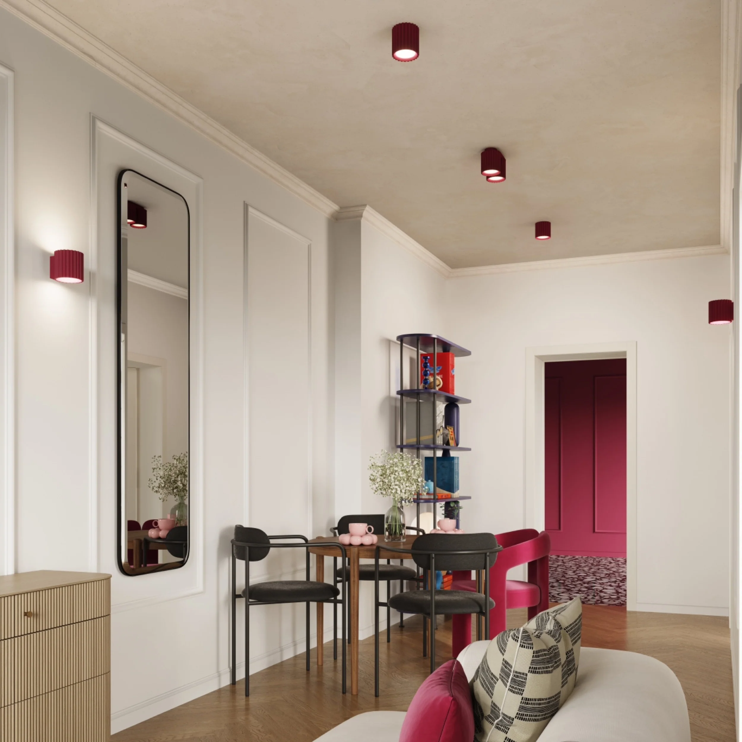 Spot Aura 2 burgund GU10 - Image 3
