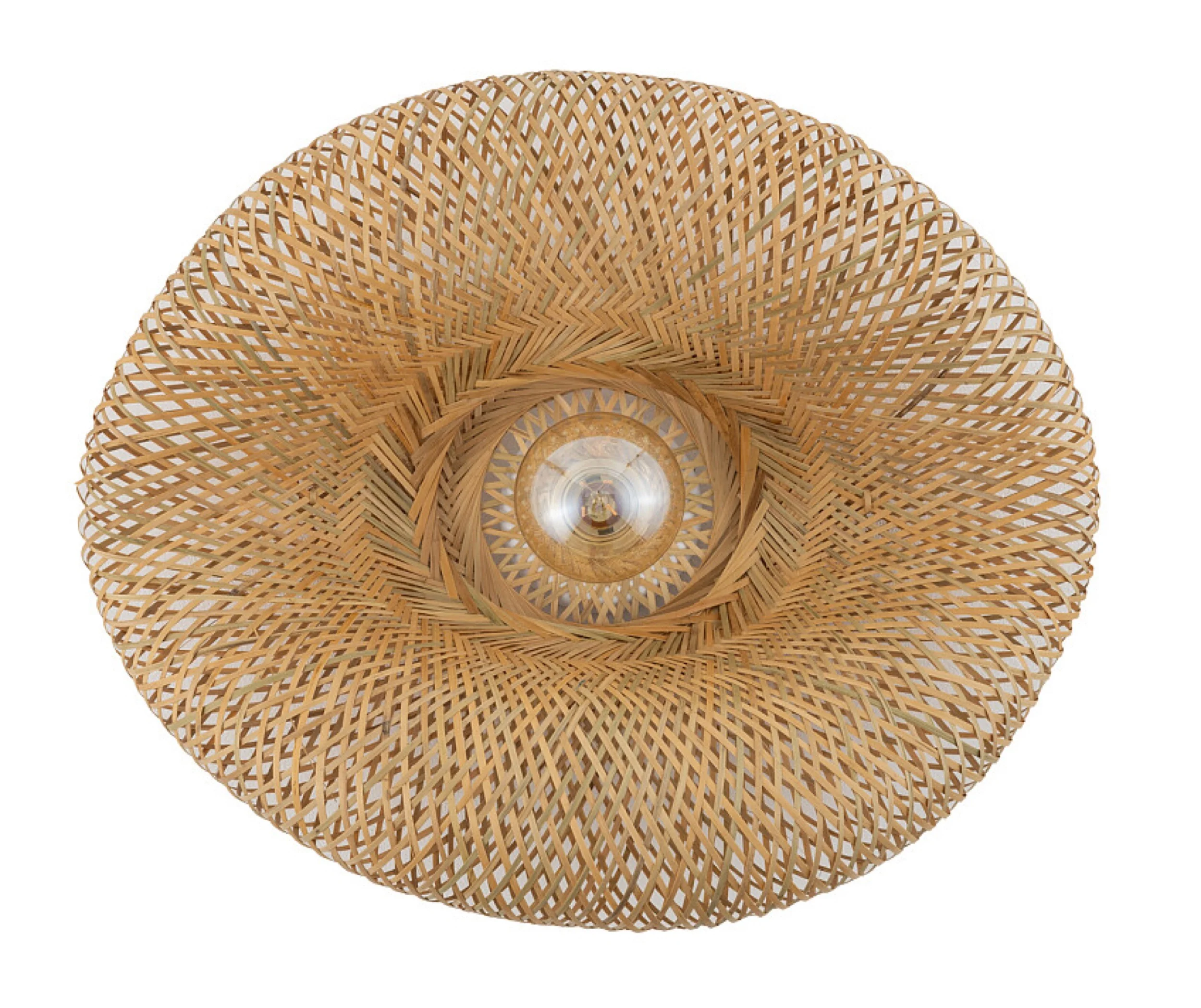 Plafon Havana 44x60 cm rattanowy - Image 5