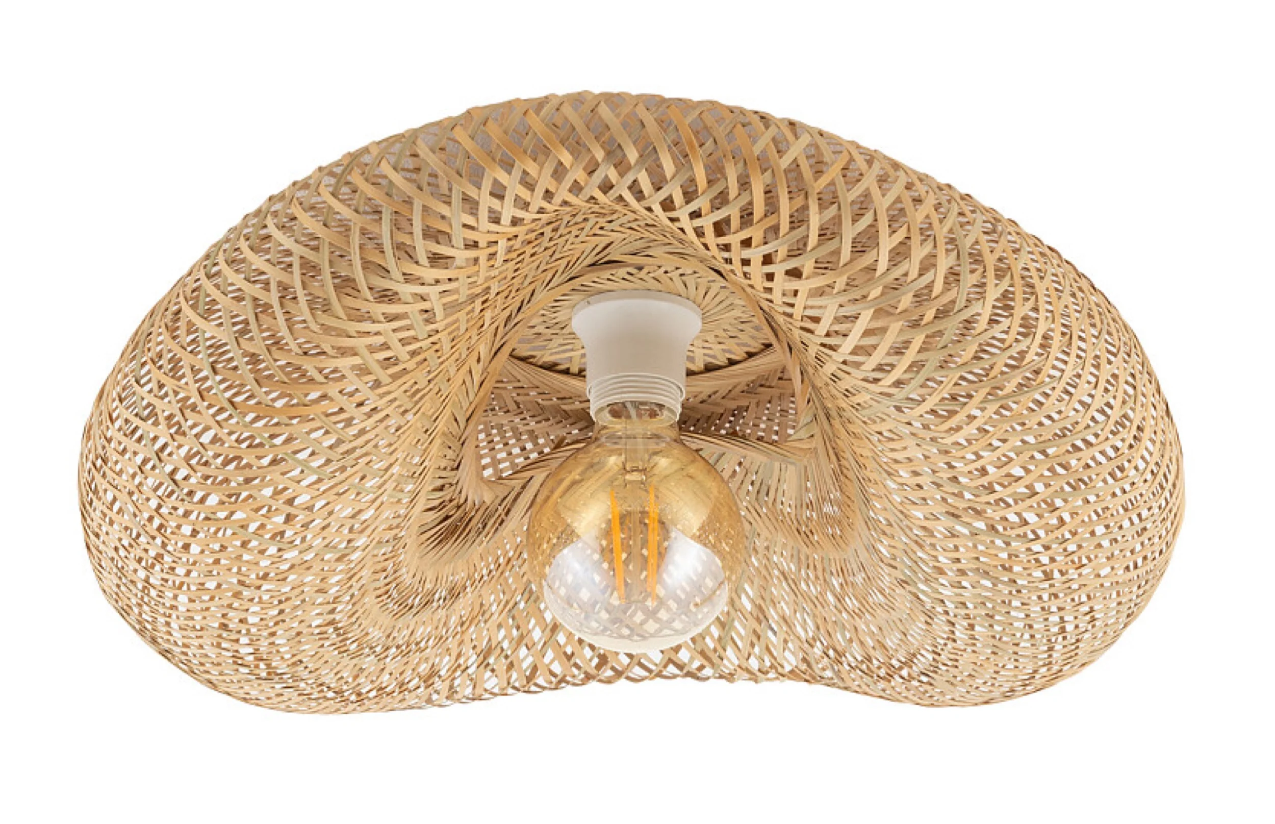 Plafon Havana 44x60 cm rattanowy - Image 6