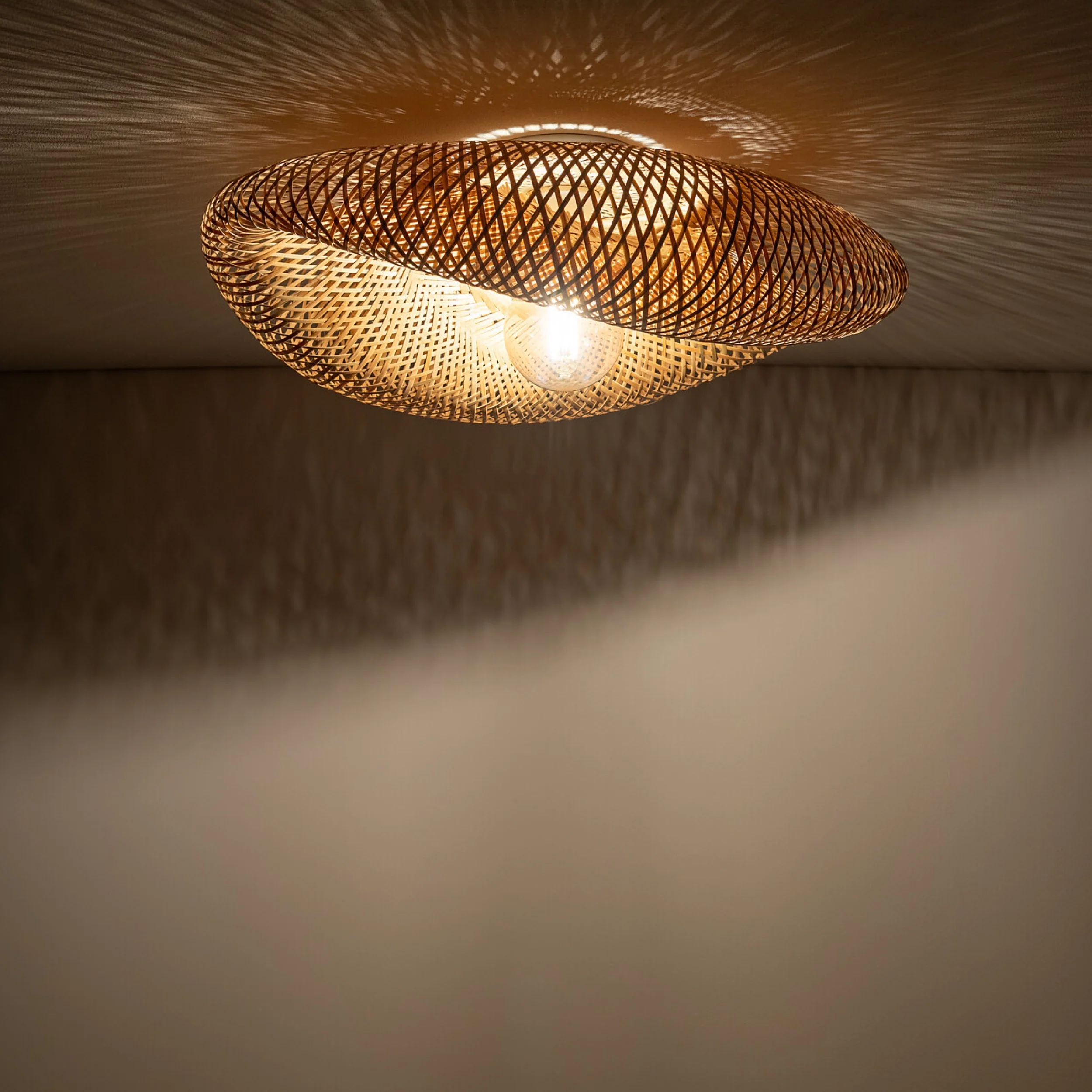Plafon Havana 44x60 cm rattanowy - Image 7