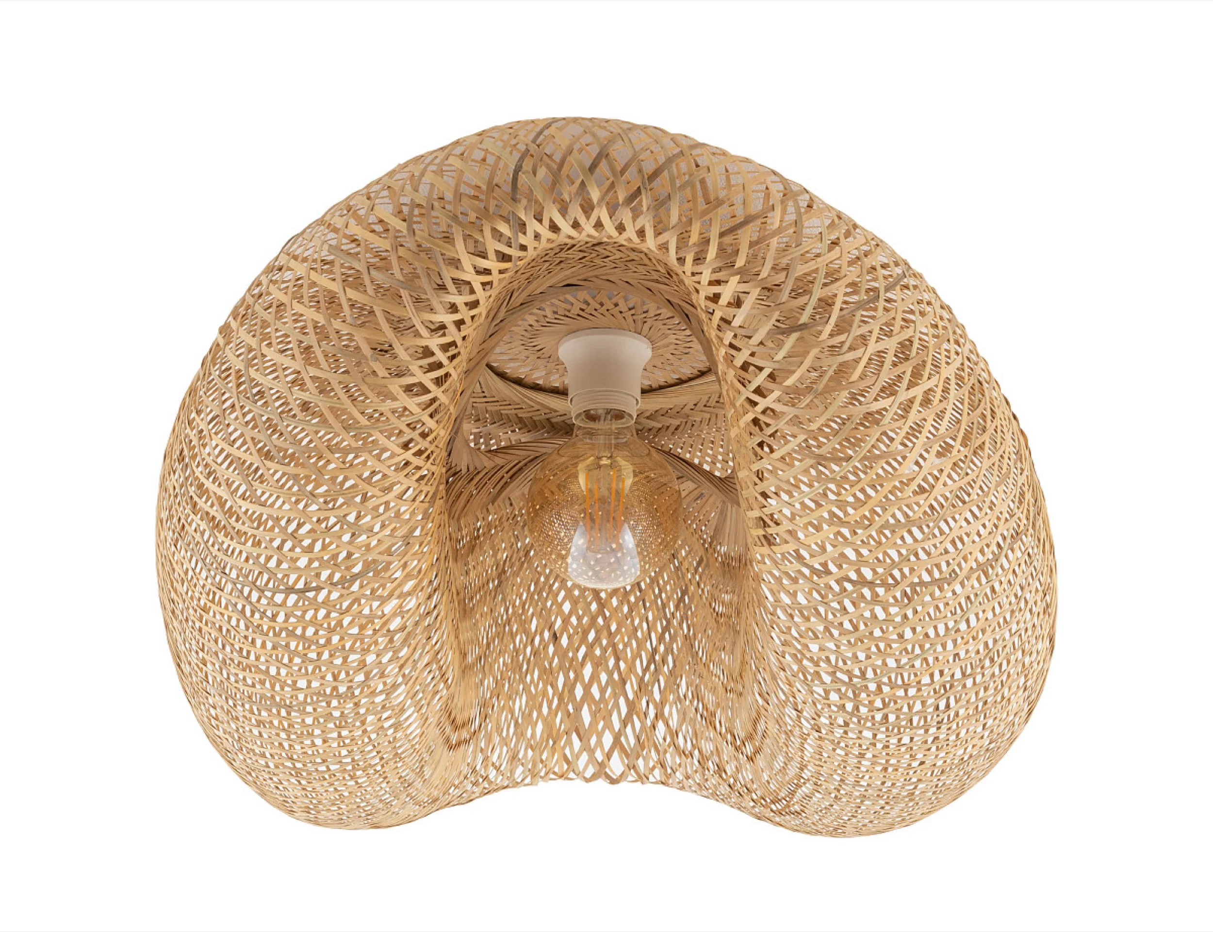 Plafon Havana 59x80 cm rattanowy - Image 5