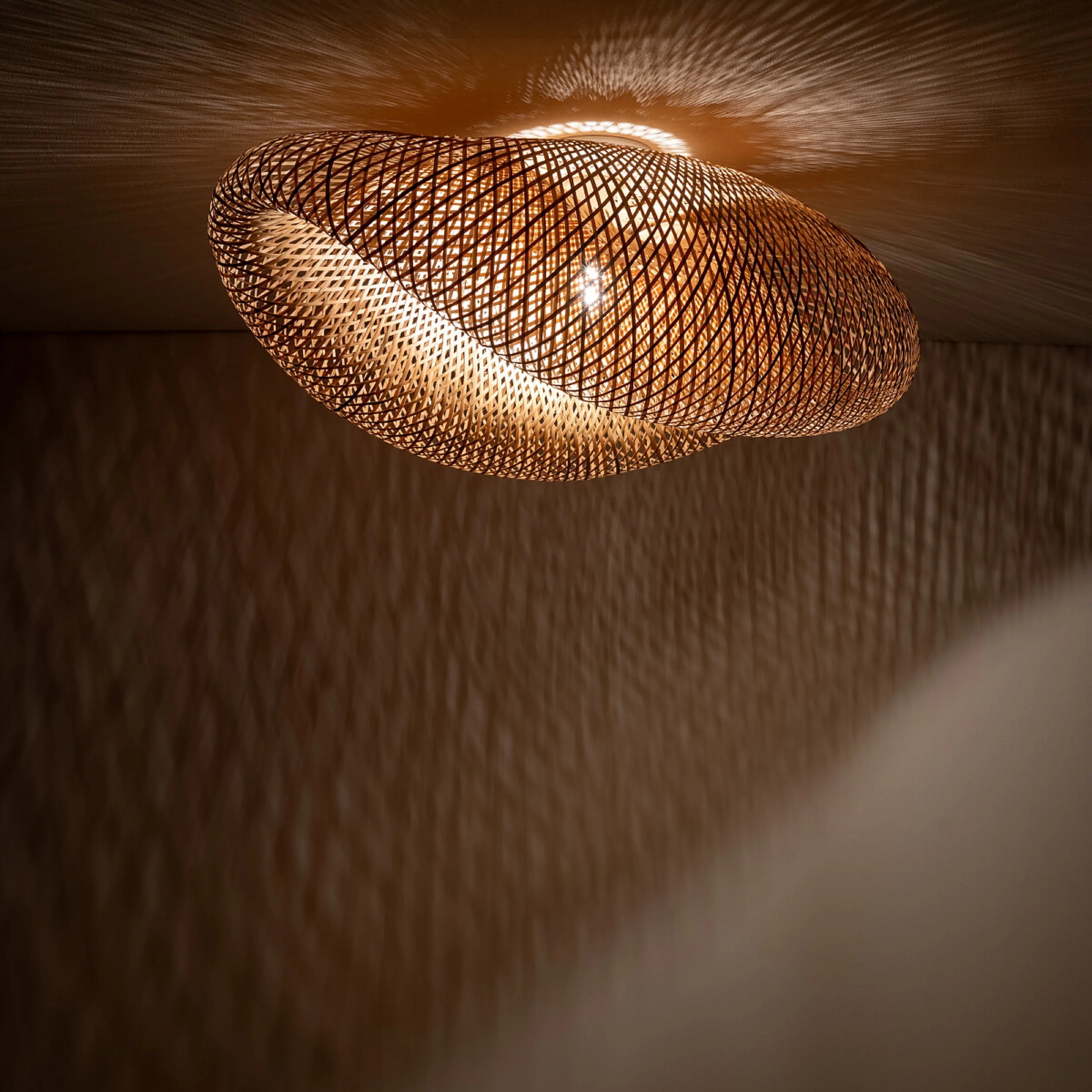 Plafon Havana 59x80 cm rattanowy - Image 6