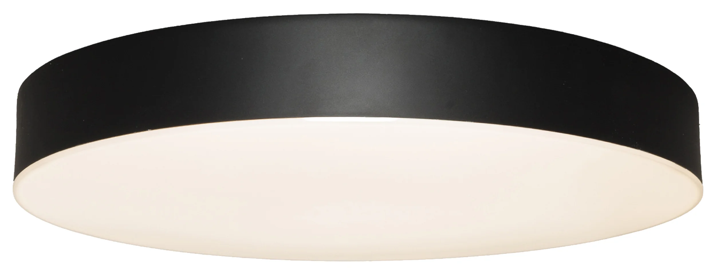 Plafon Lumos 30 cm czarny IP44
