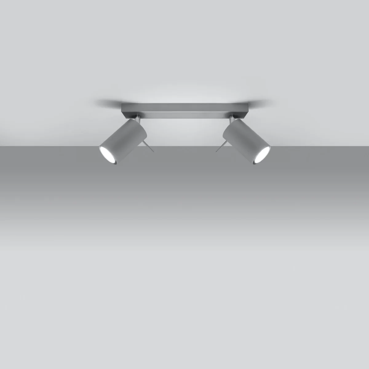 Plafon Ring 2 szary - Image 2