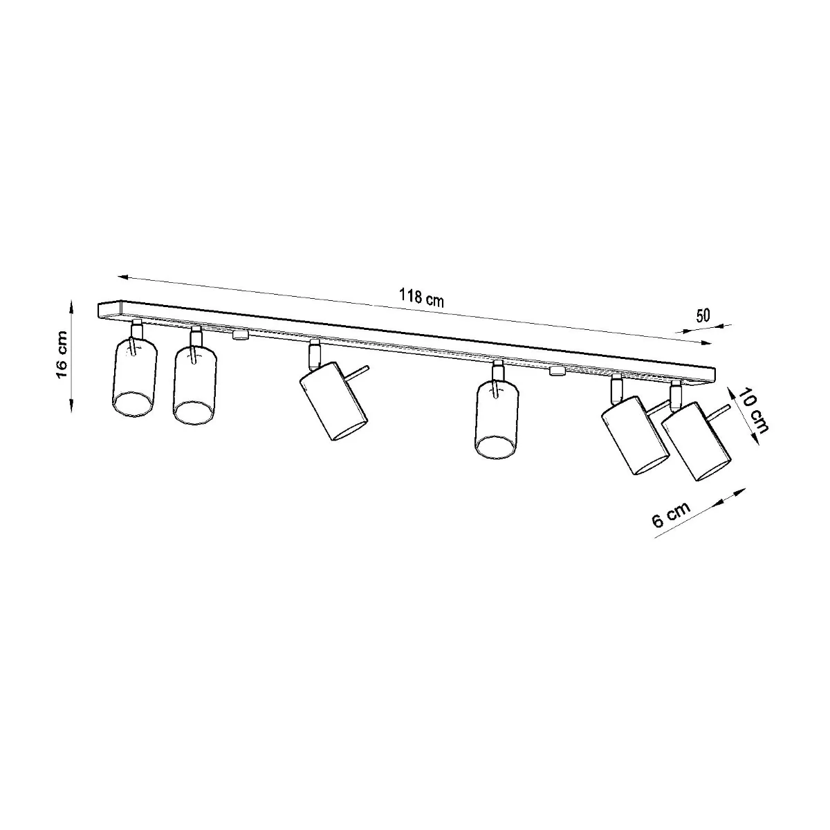 Plafon Ring 6L chrom - Image 5