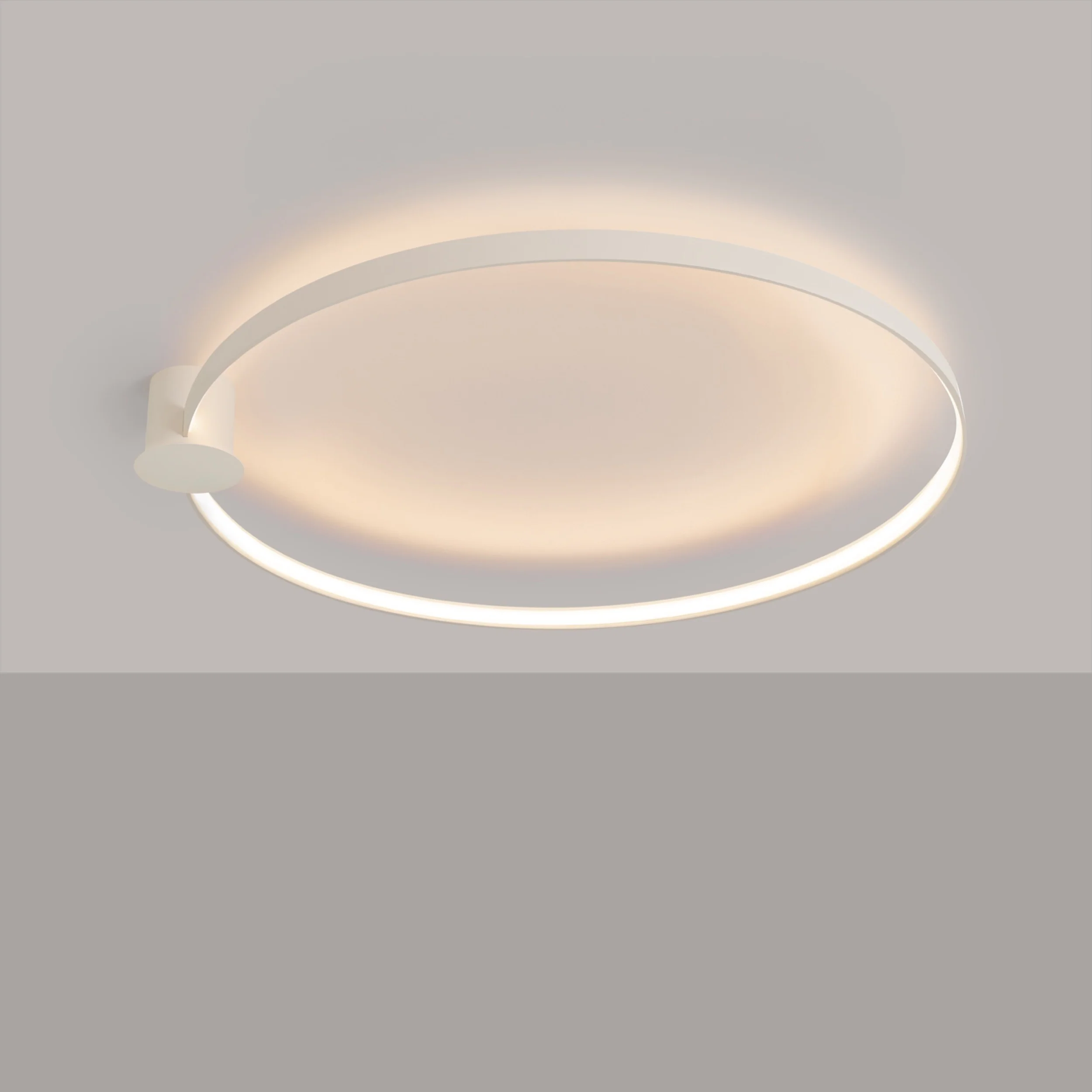 Plafon Rio 110 cm beżowy LED barwa ciepła - Image 6
