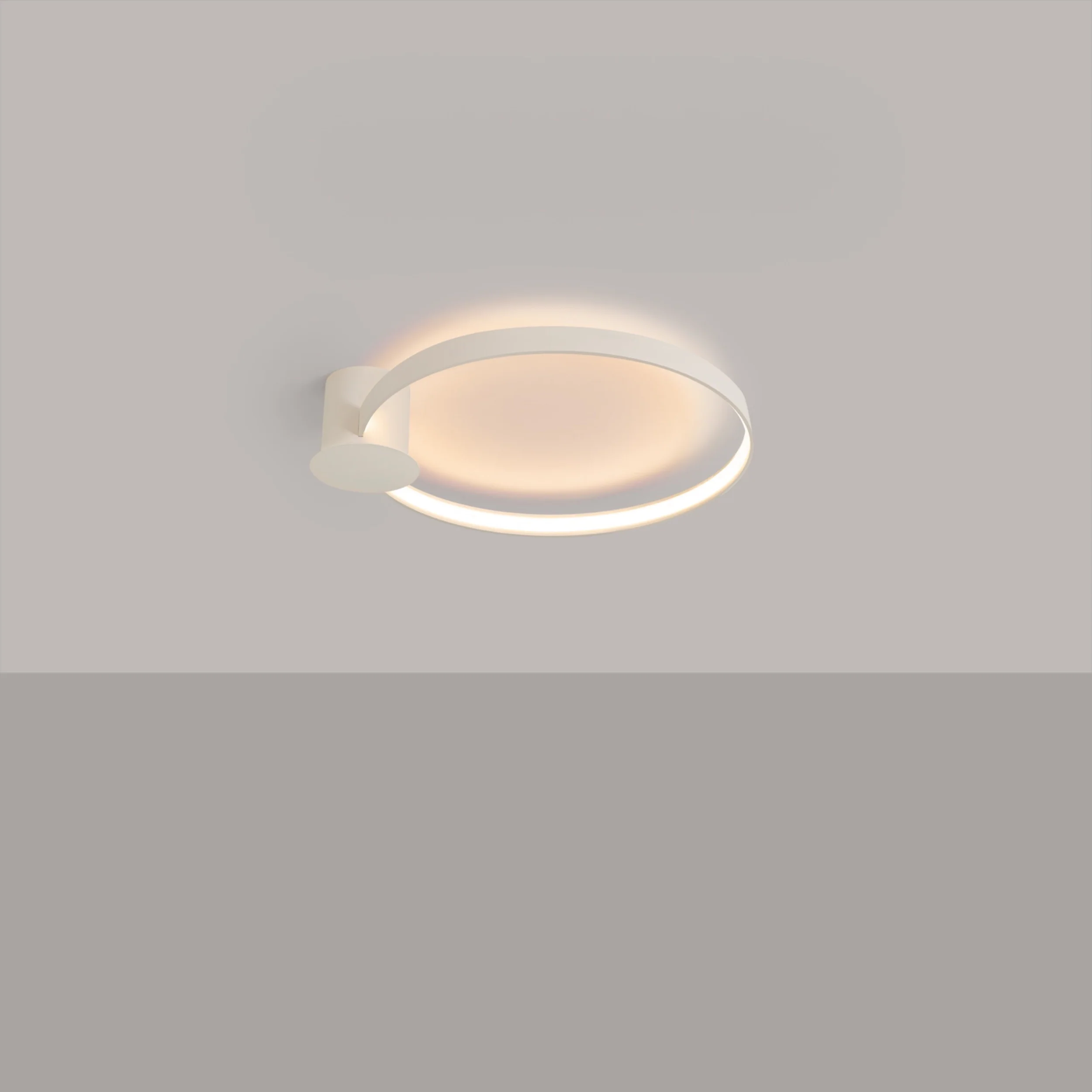 Plafon Rio 55 cm beżowy LED barwa ciepła - Image 6