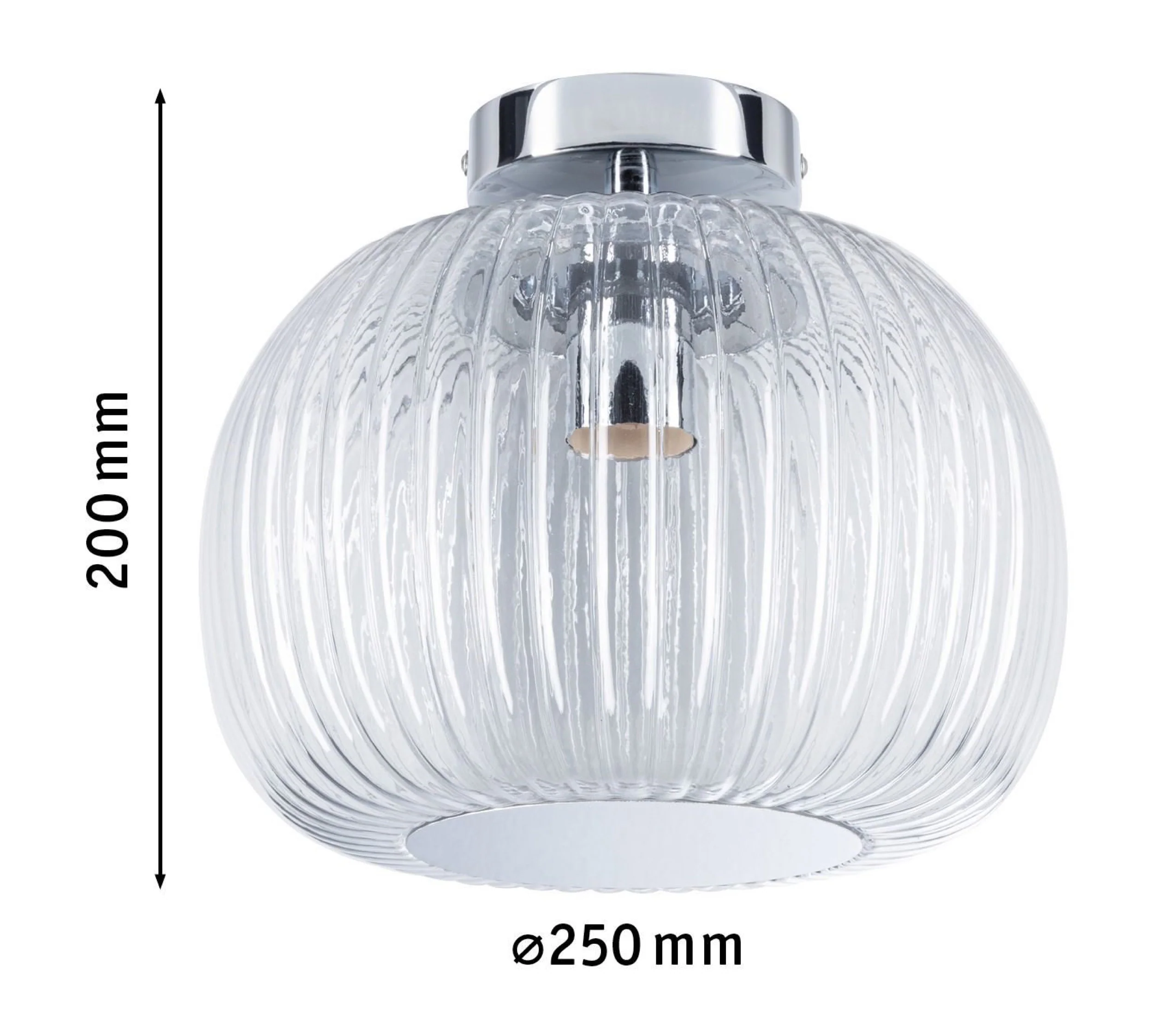 Plafon Ruya 25 cm łazienkowy chrom - Image 8