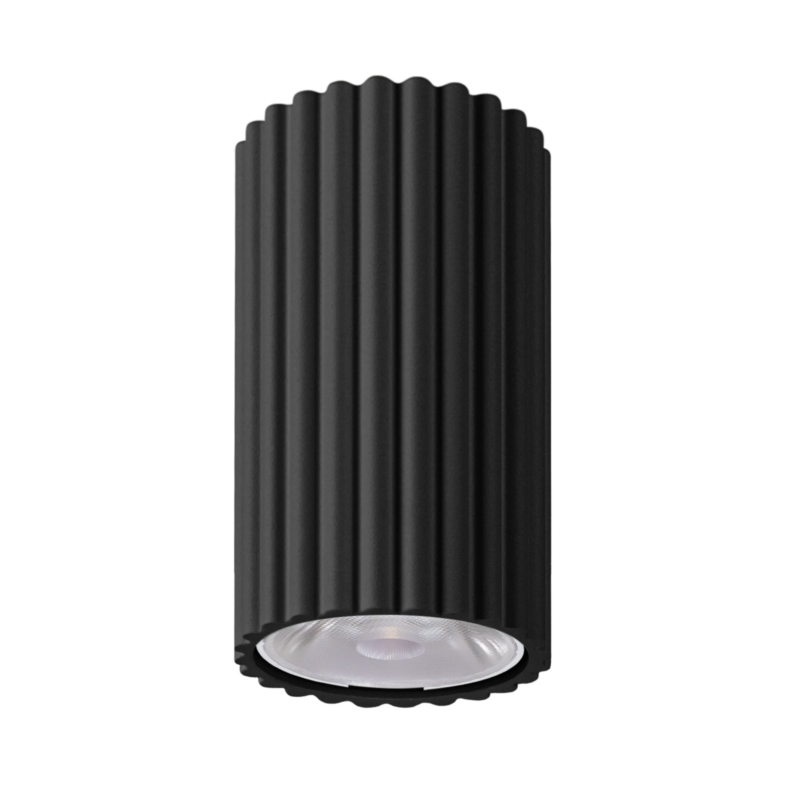 Spot tuba Smart Ivar czarny LED barwa ciepła