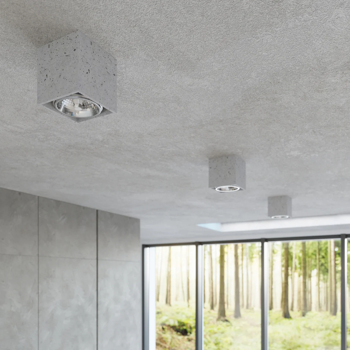 Spot Valde 14 cm beton - Image 4