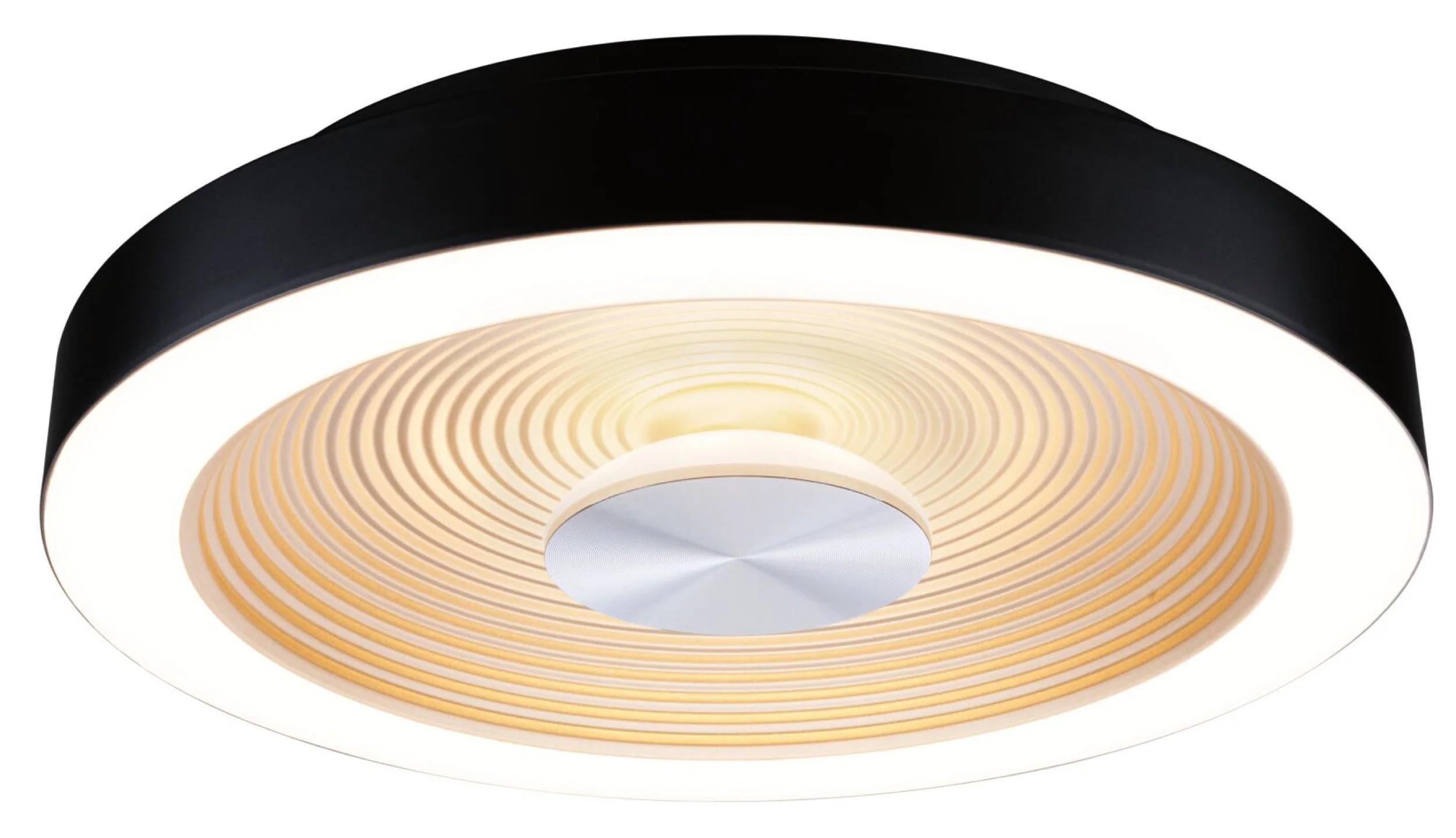Plafon Volea LED 32 cm czarno-złoty - Image 5