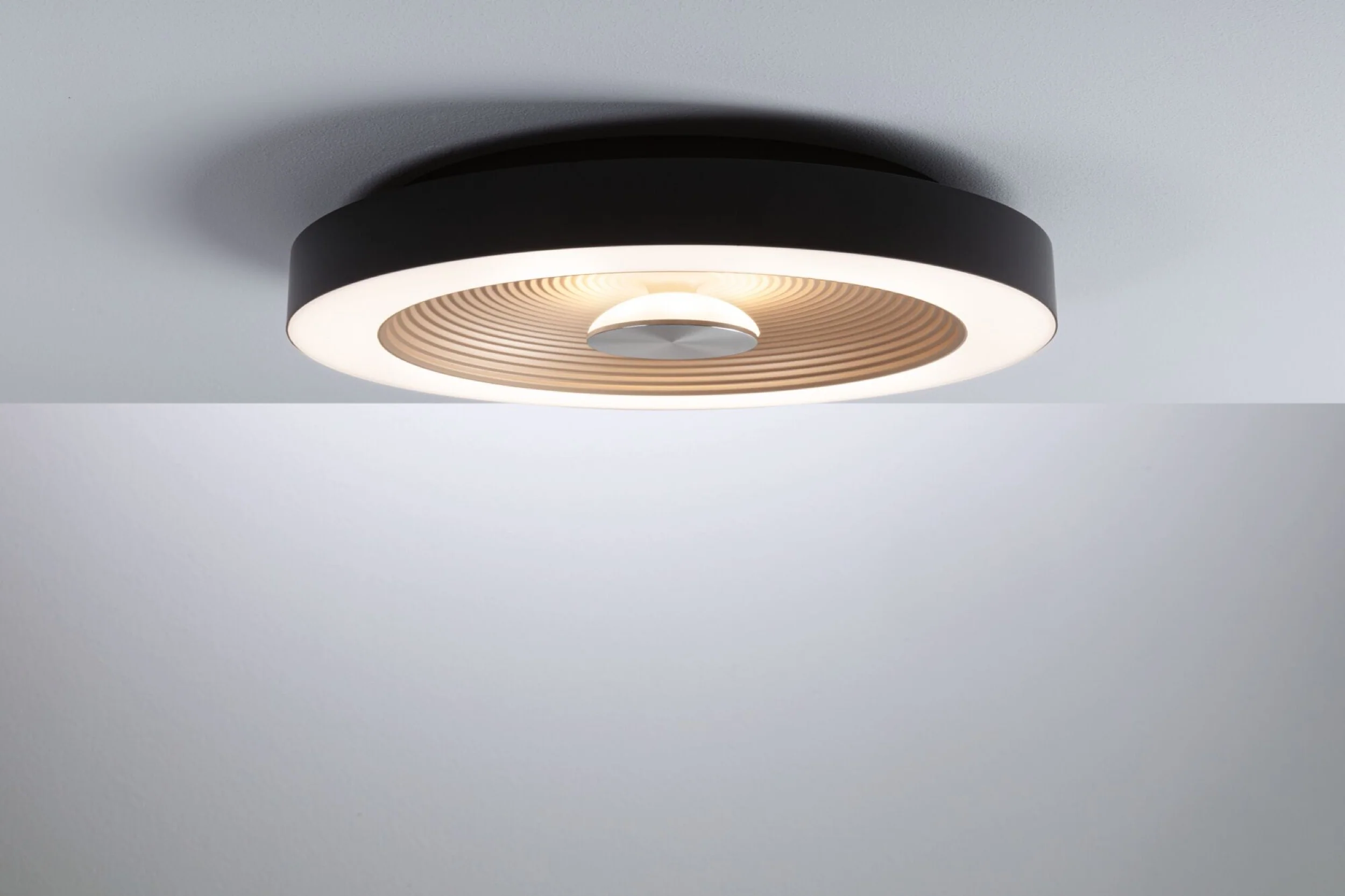 Plafon Volea LED 40 cm czarno-złoty - Image 4