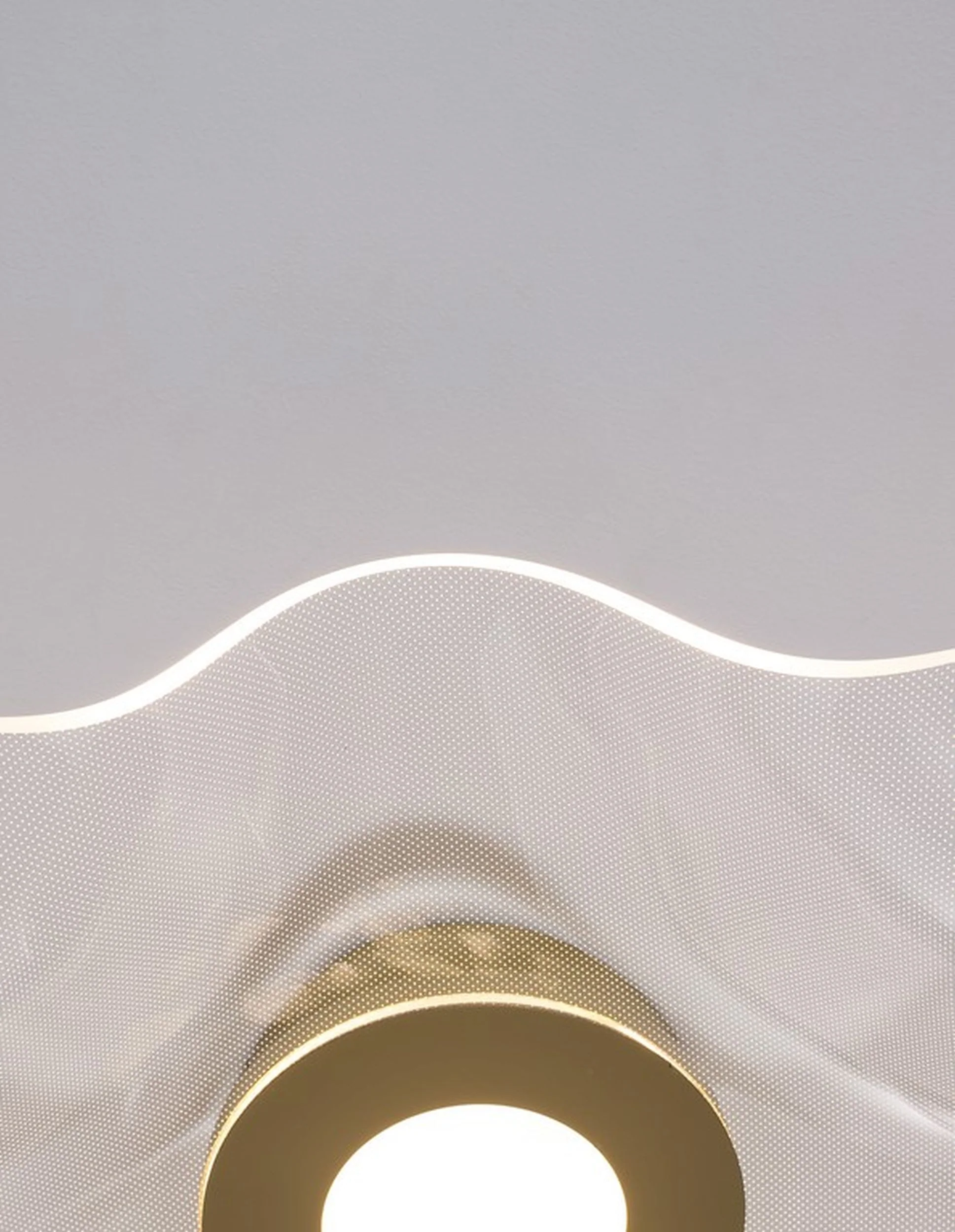 Plafon Yarduno LED złoty - Image 3