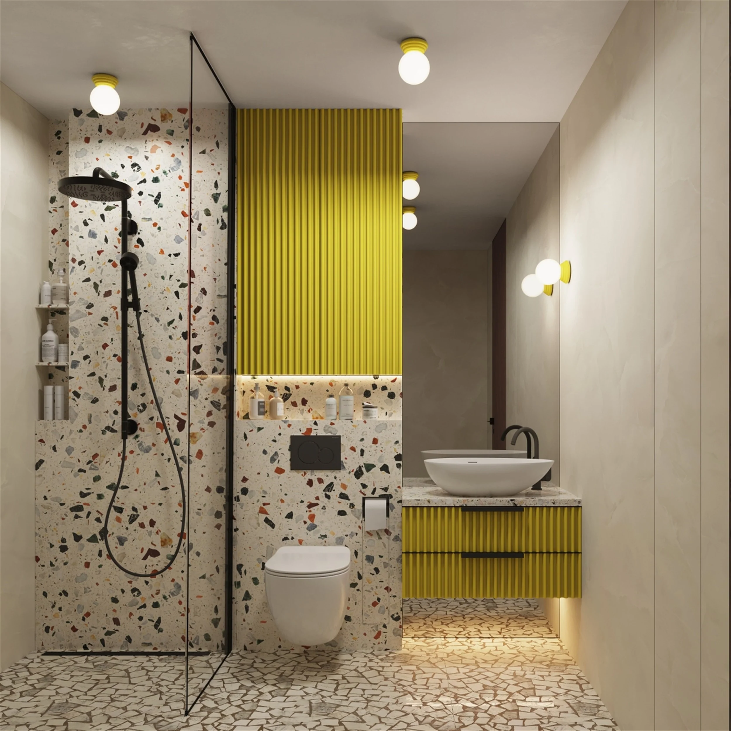 Plafon Zori żółty IP44 - Image 10