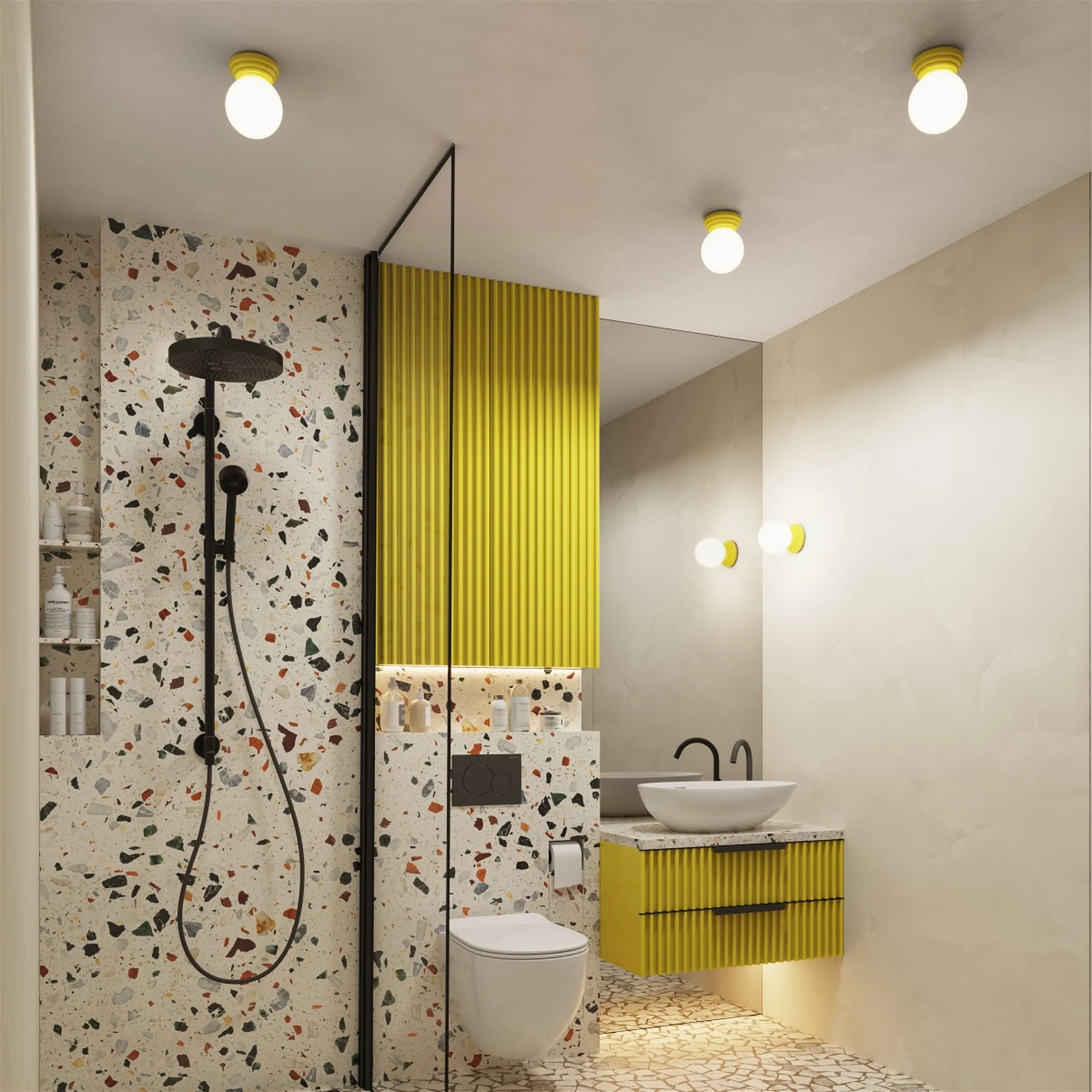 Plafon Zori żółty IP44 - Image 11