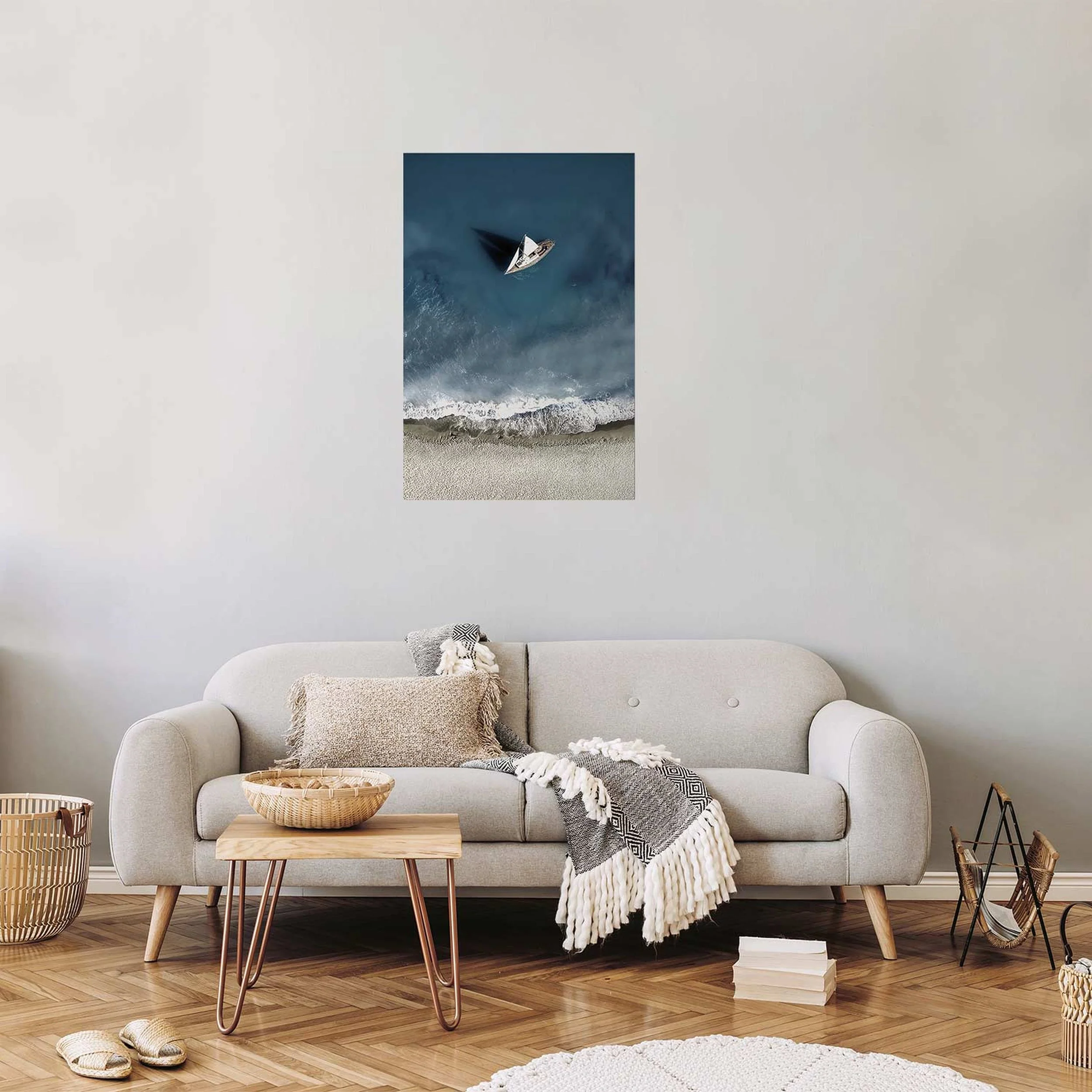 Plakat Jacht na morzu 90x60 cm - Image 2