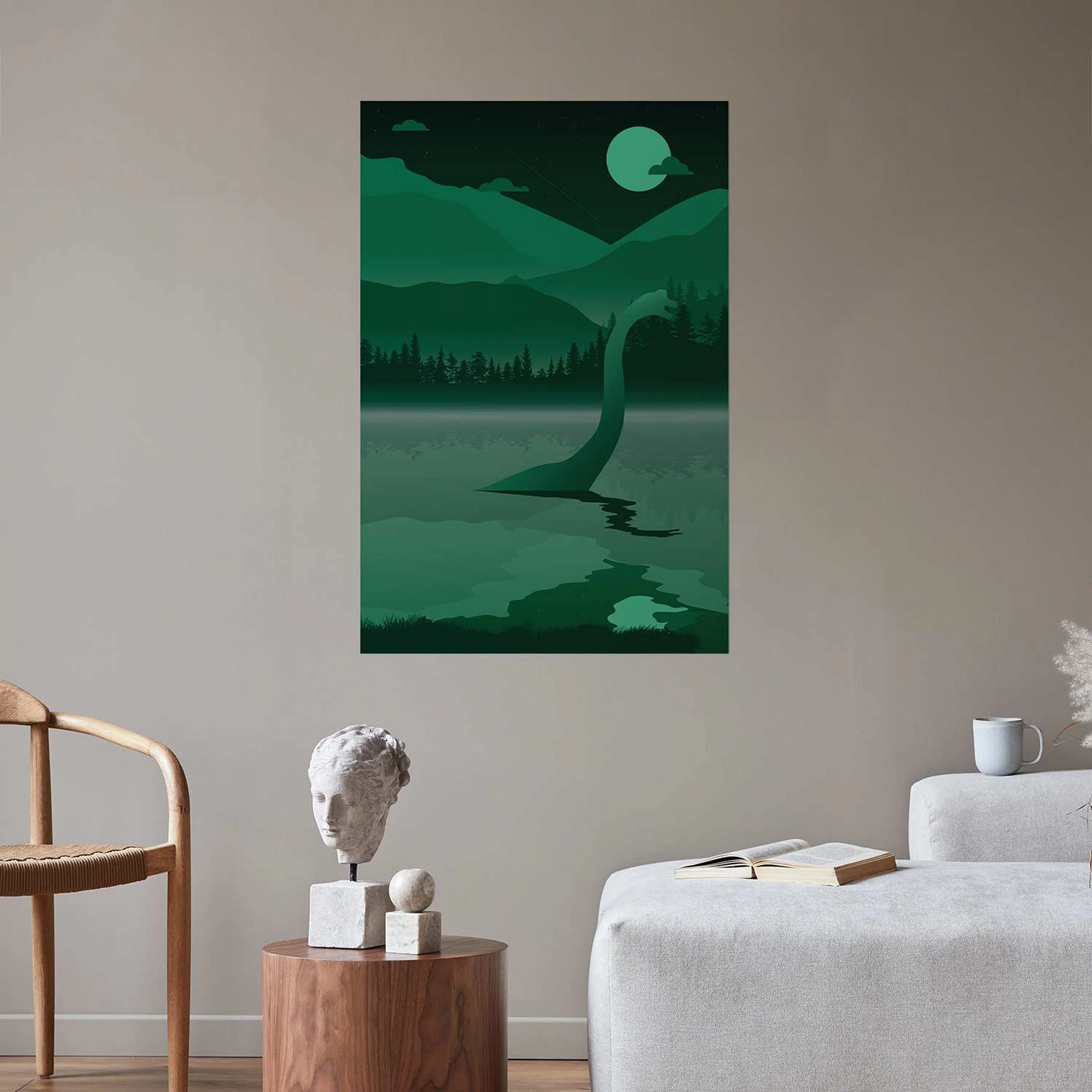 Plakat Loch Ness 60x40 cm - Image 2