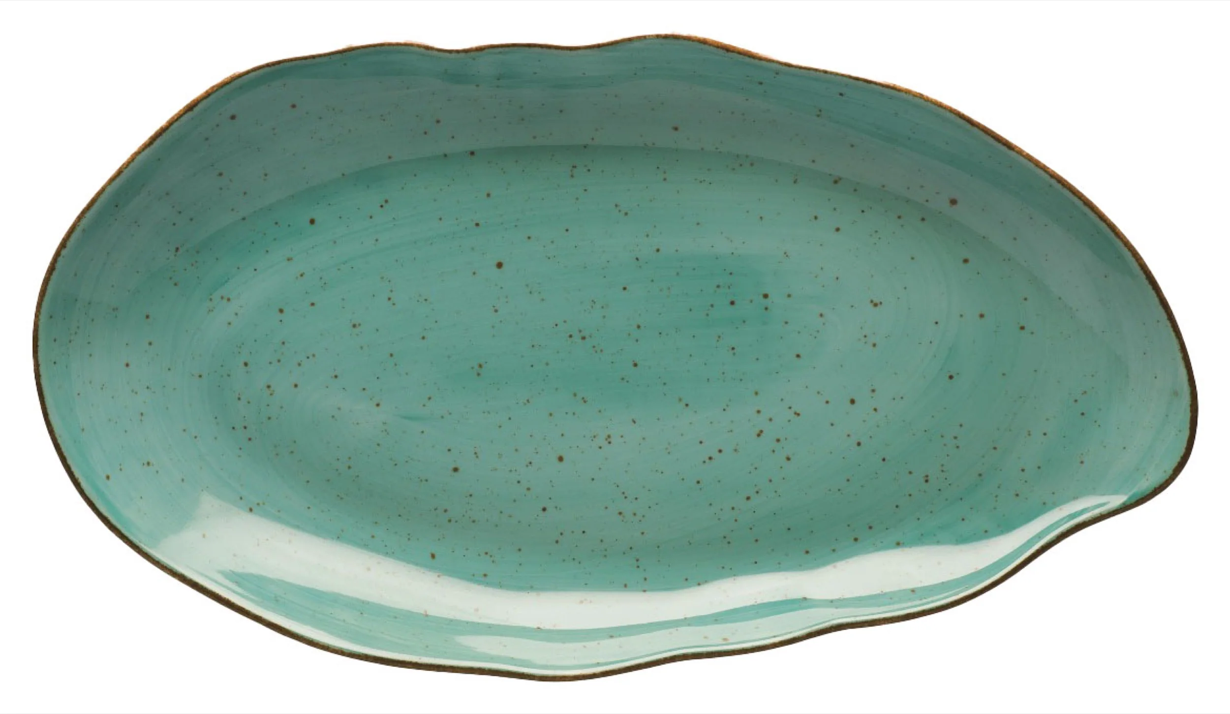 Półmisek porcelanowy Stone Age 38 cm morski