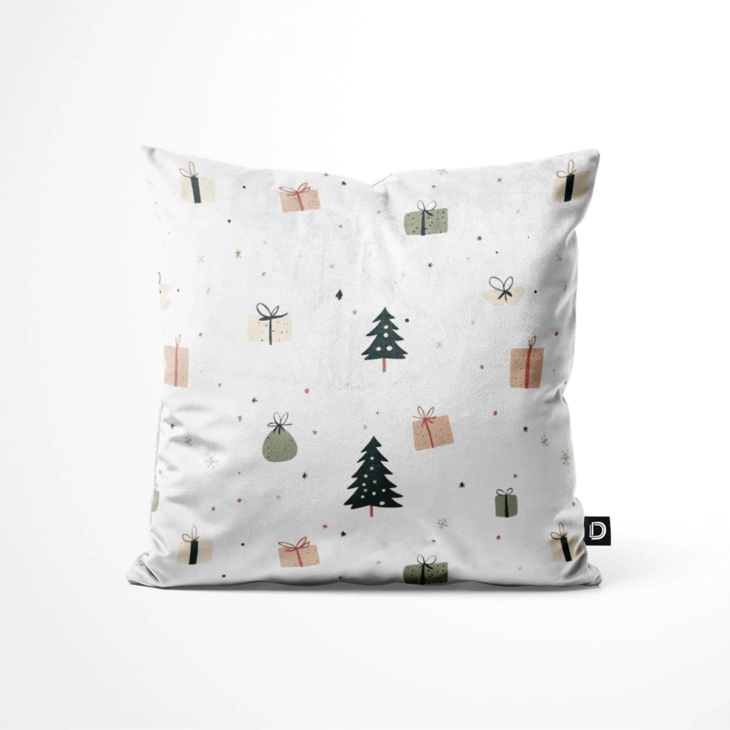 Poszewka Winter 40x40 cm prezenty pod choinką