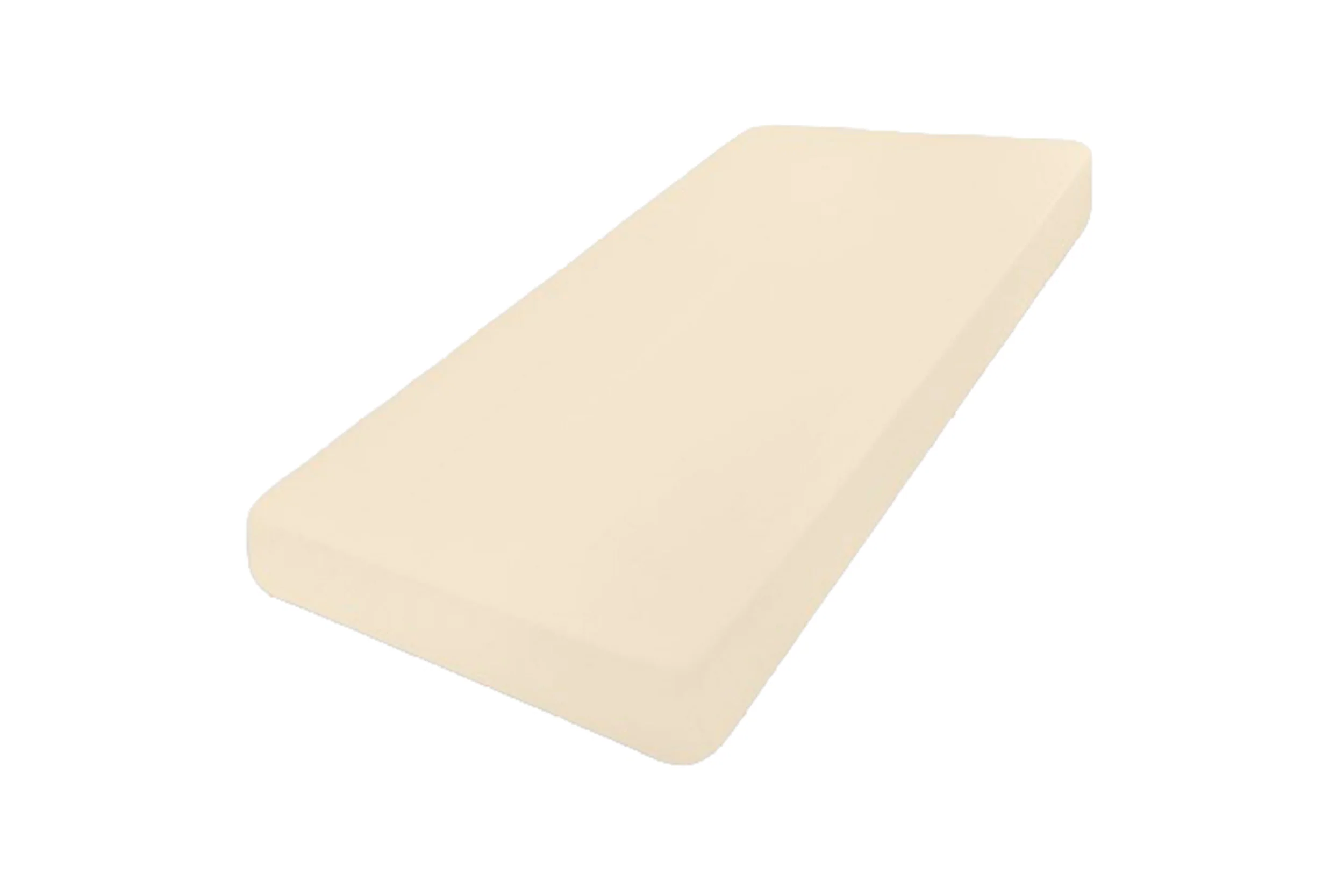 Prześcieradło jersey Herrent z gumą na materac 160x200 cm kremowe - Image 6