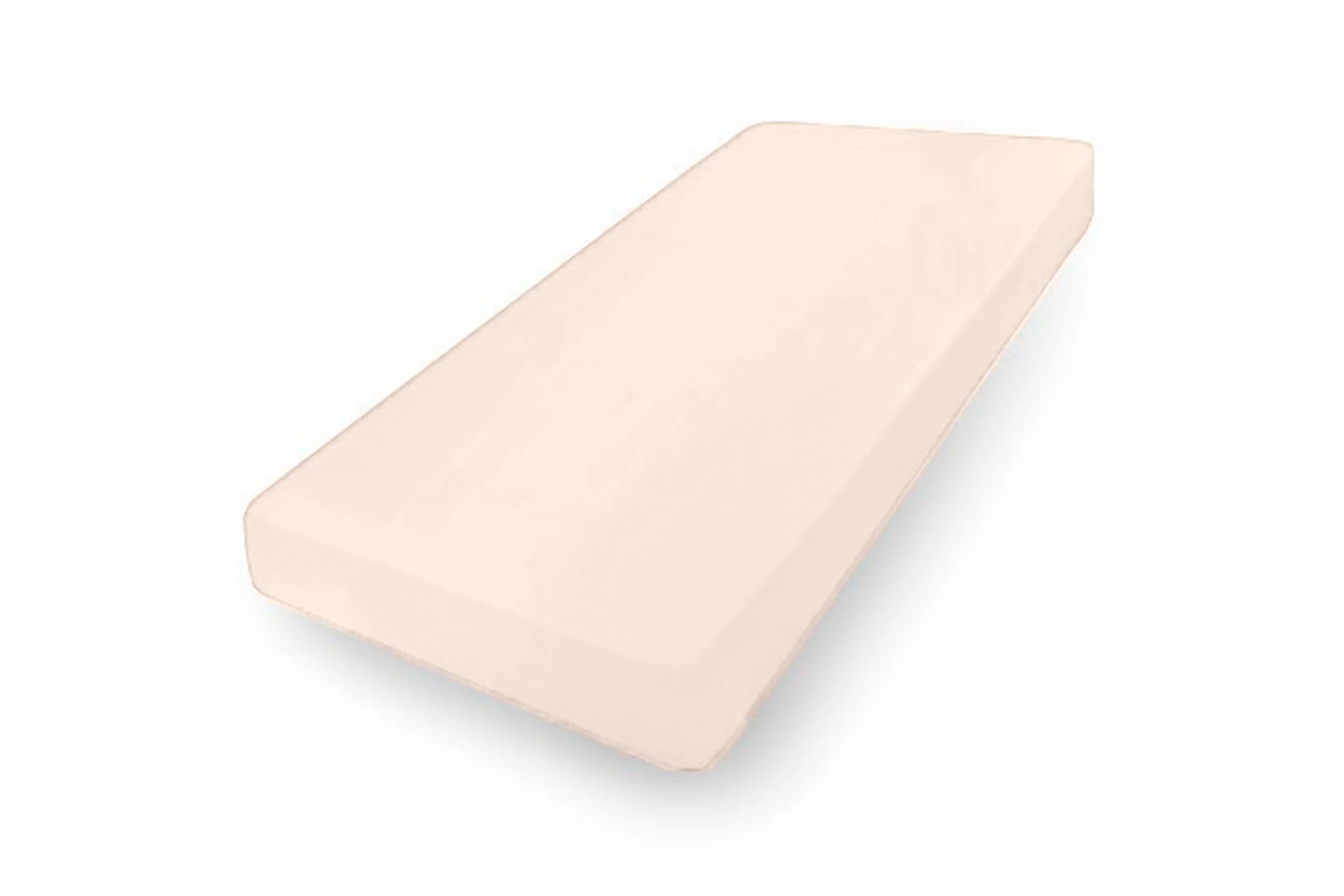 Prześcieradło jersey Herrent z gumą na materac 90x200 cm beżowe - Image 4