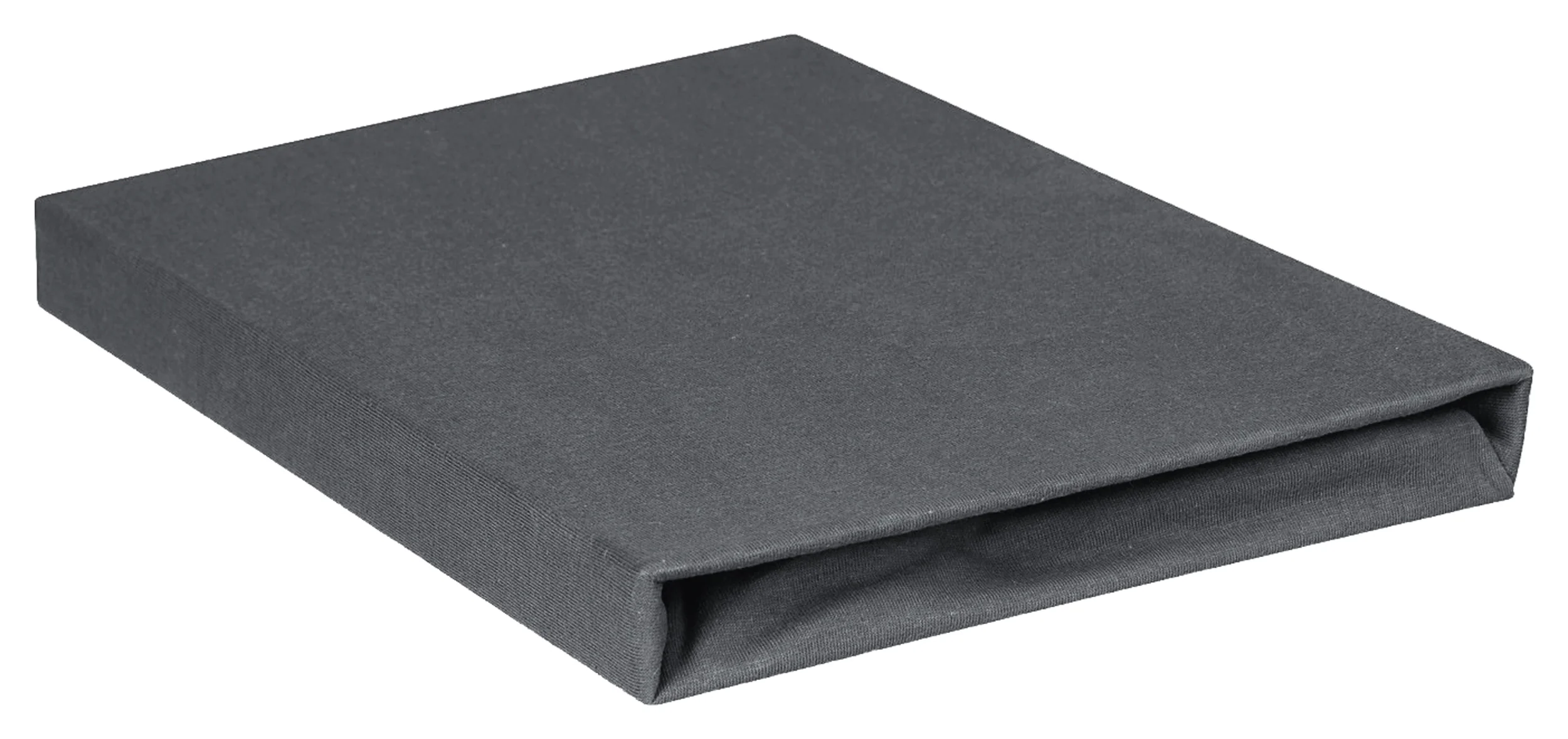 Prześcieradło jersey Herrent z gumą na materac 90x200 cm grafitowe