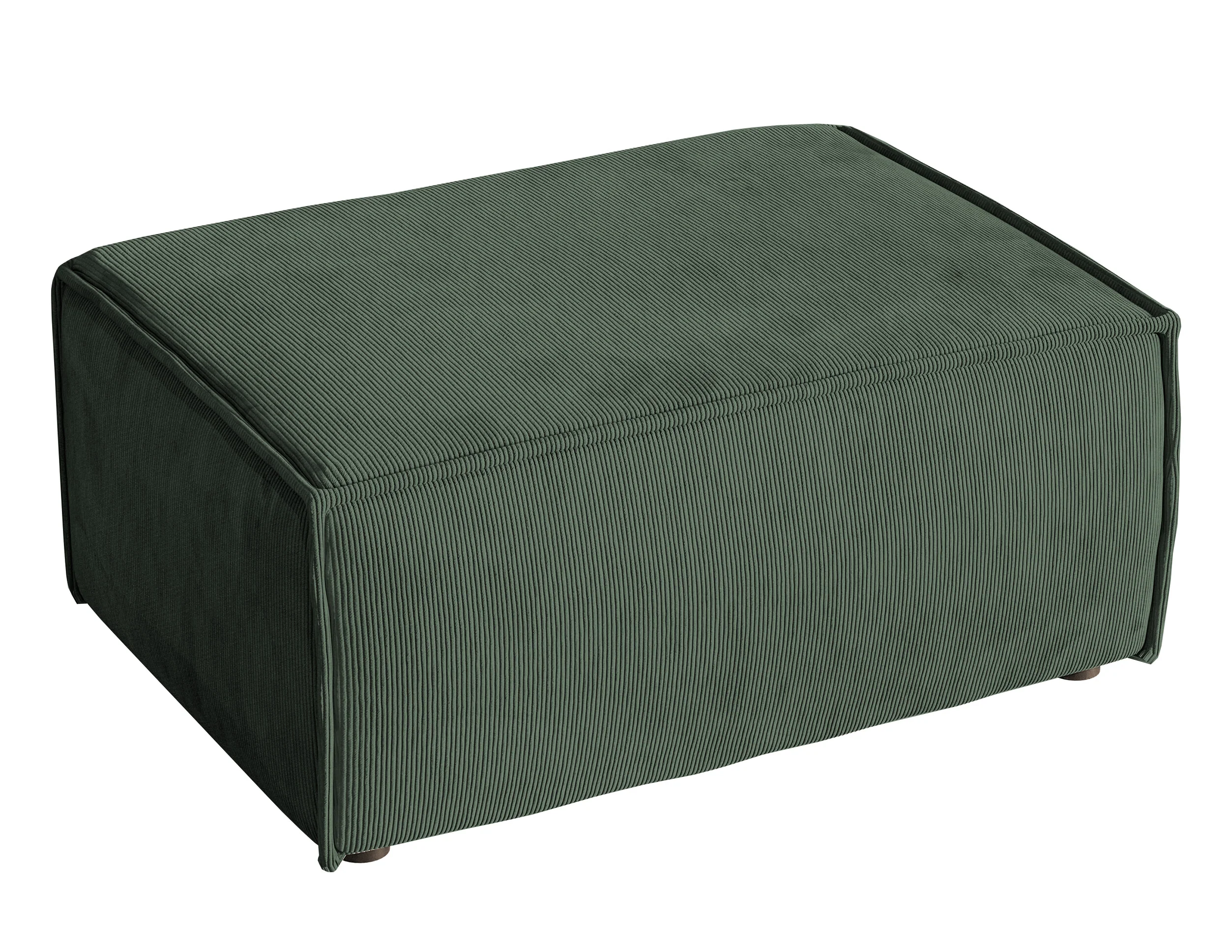 Pufa Copertino 65x90 cm zielona sztruks