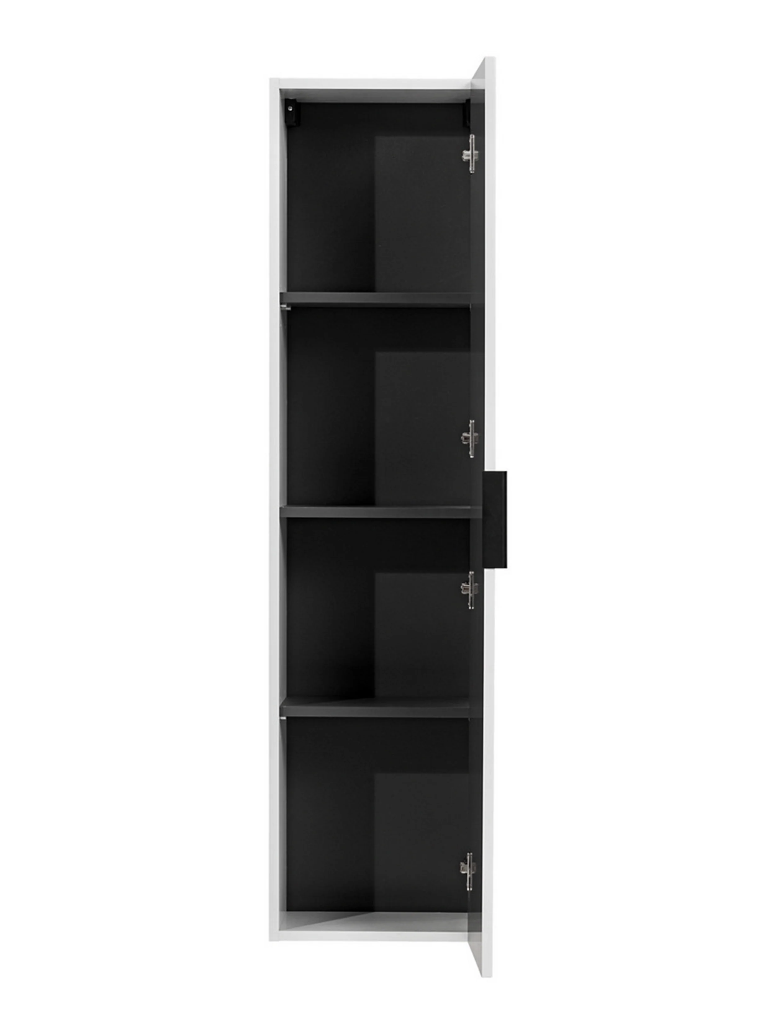 Słupek łazienkowy Temirni 35 cm wiszący biały lamele - Image 5