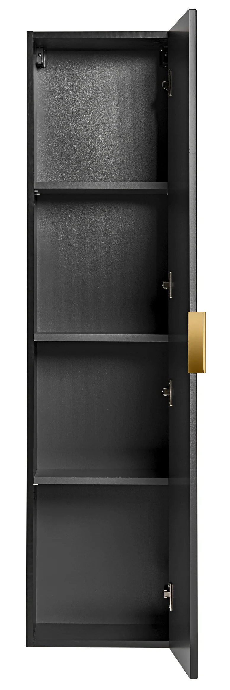 Słupek łazienkowy Temirni 35 cm wiszący czarny lamele - Image 6
