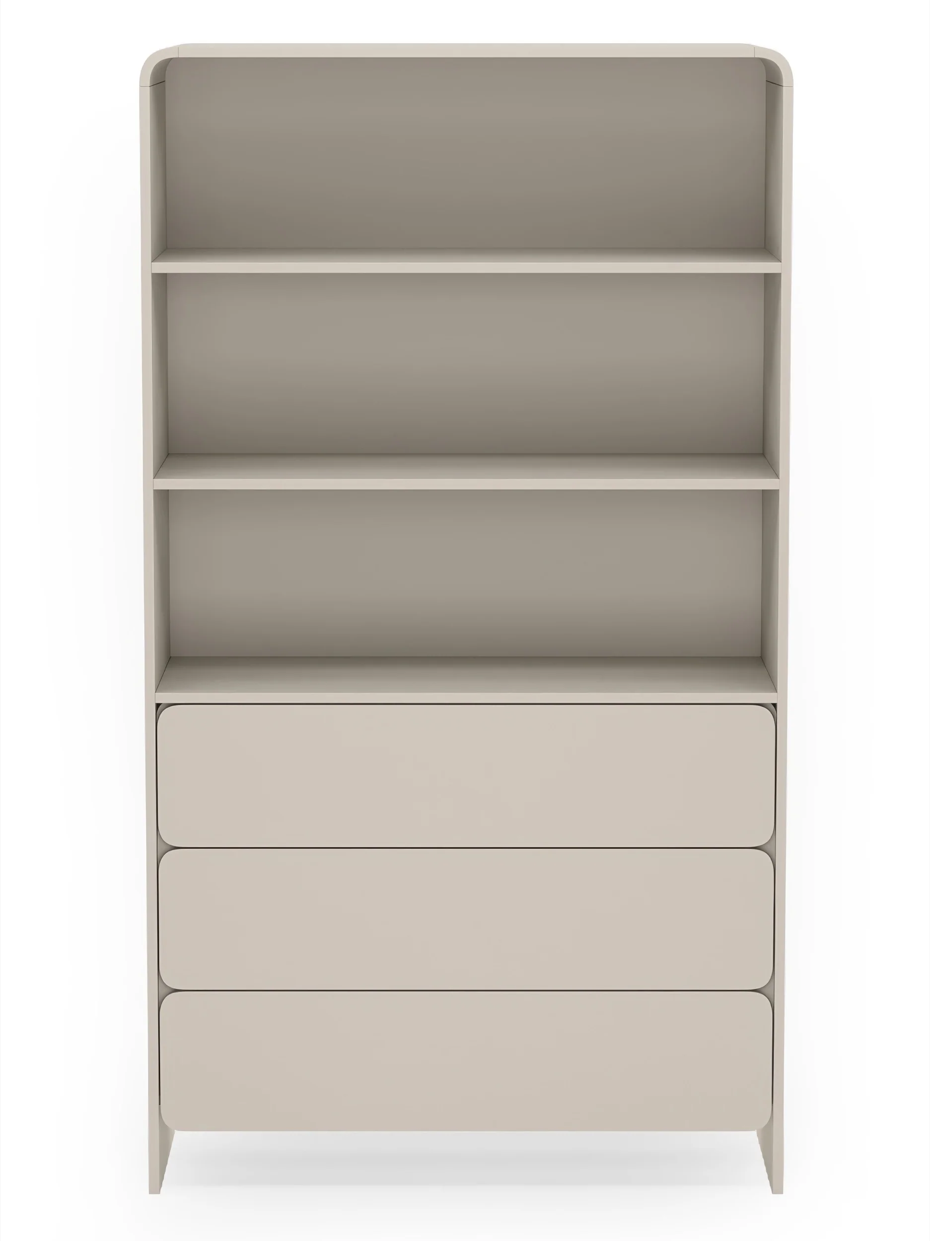 Regał Lummo z trzema szufladami 100 cm kaszmir - Image 11
