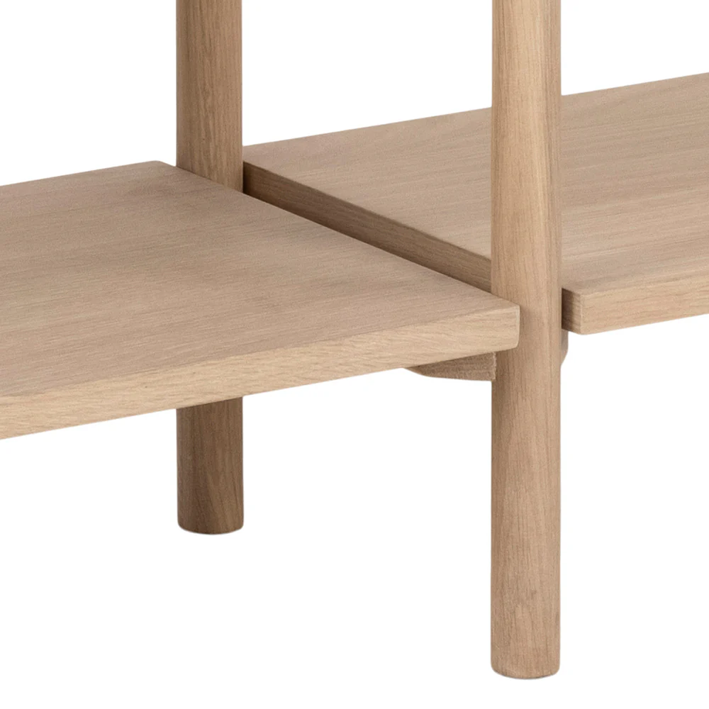 Regał na książki Plotilting 88 cm dąb biały olejowany - Image 5