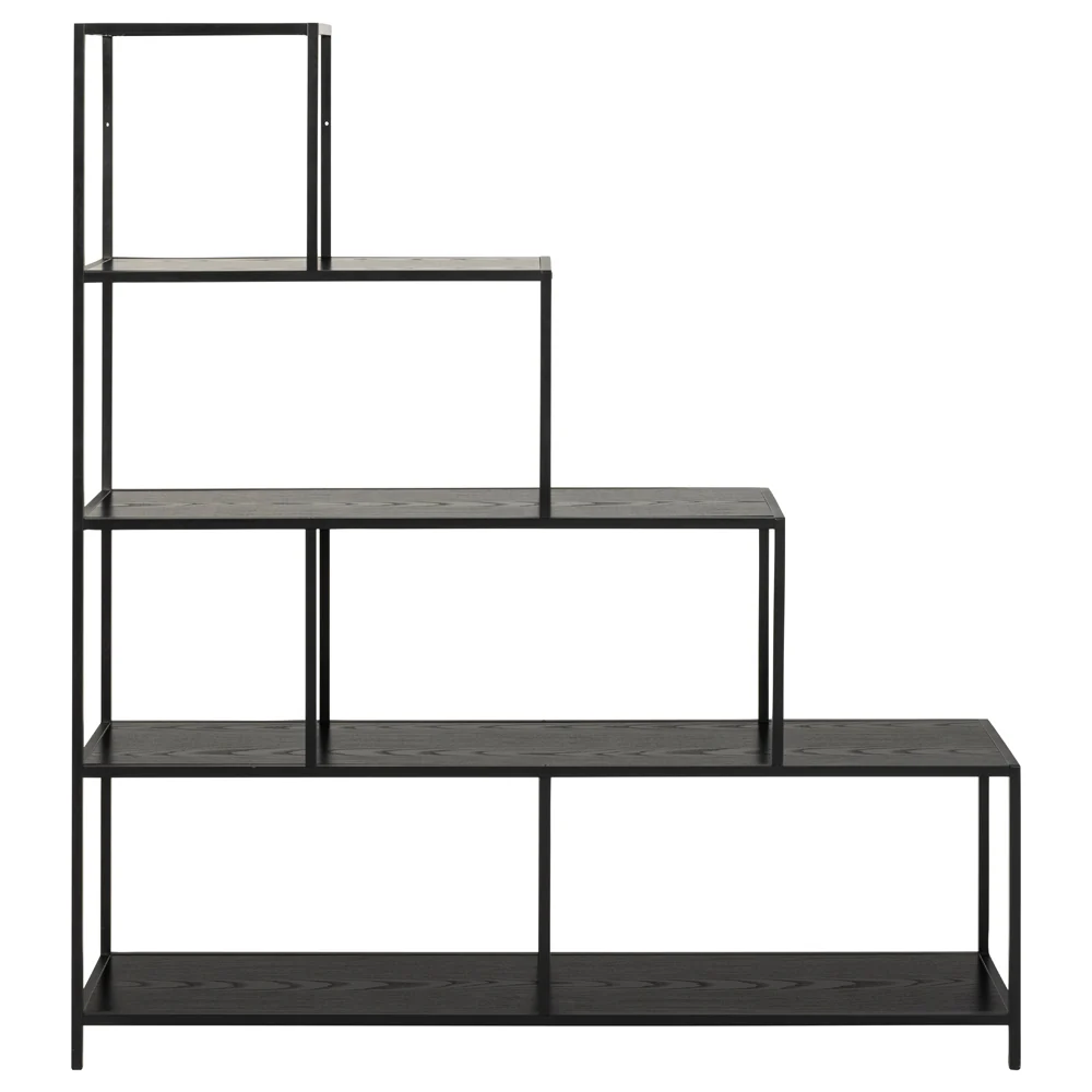 Regał na książki Seaford 135 cm czarny jesion - Image 2