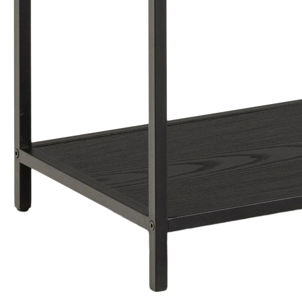 Regał na książki Seaford 135 cm czarny jesion - Image 4