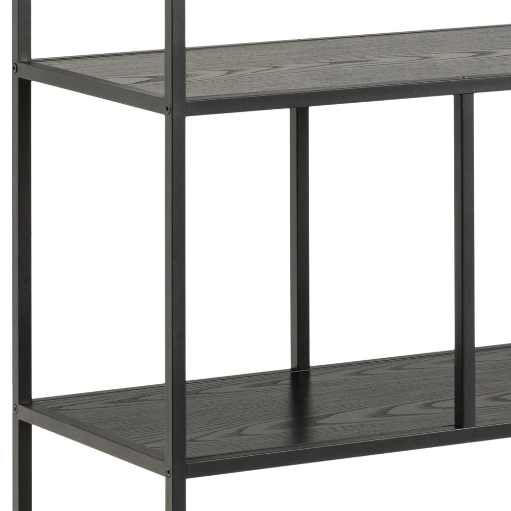 Regał na książki Seaford 135 cm czarny jesion - Image 7