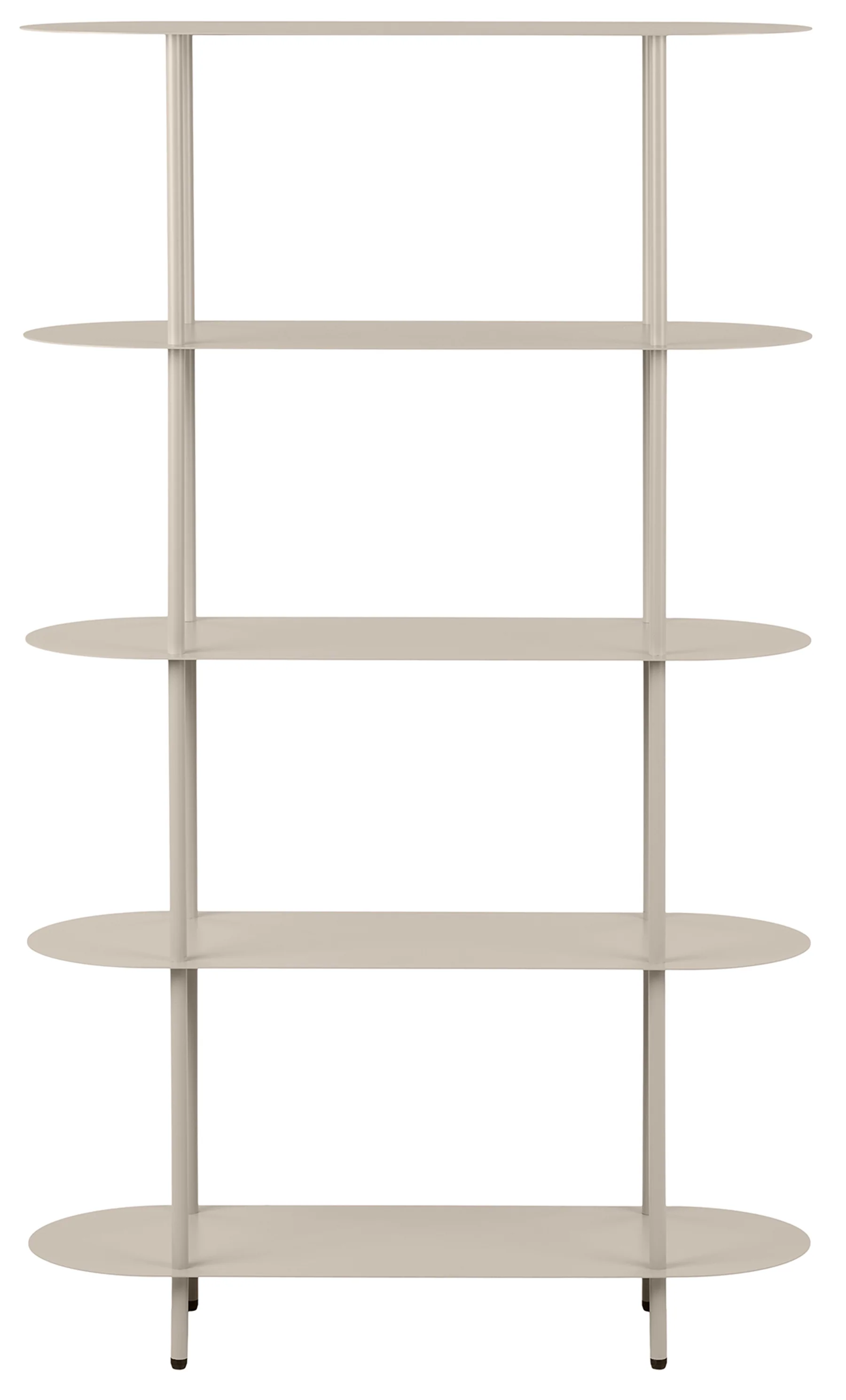 Regał Rieti 90 cm z pięcioma półkami kaszmir - Image 3