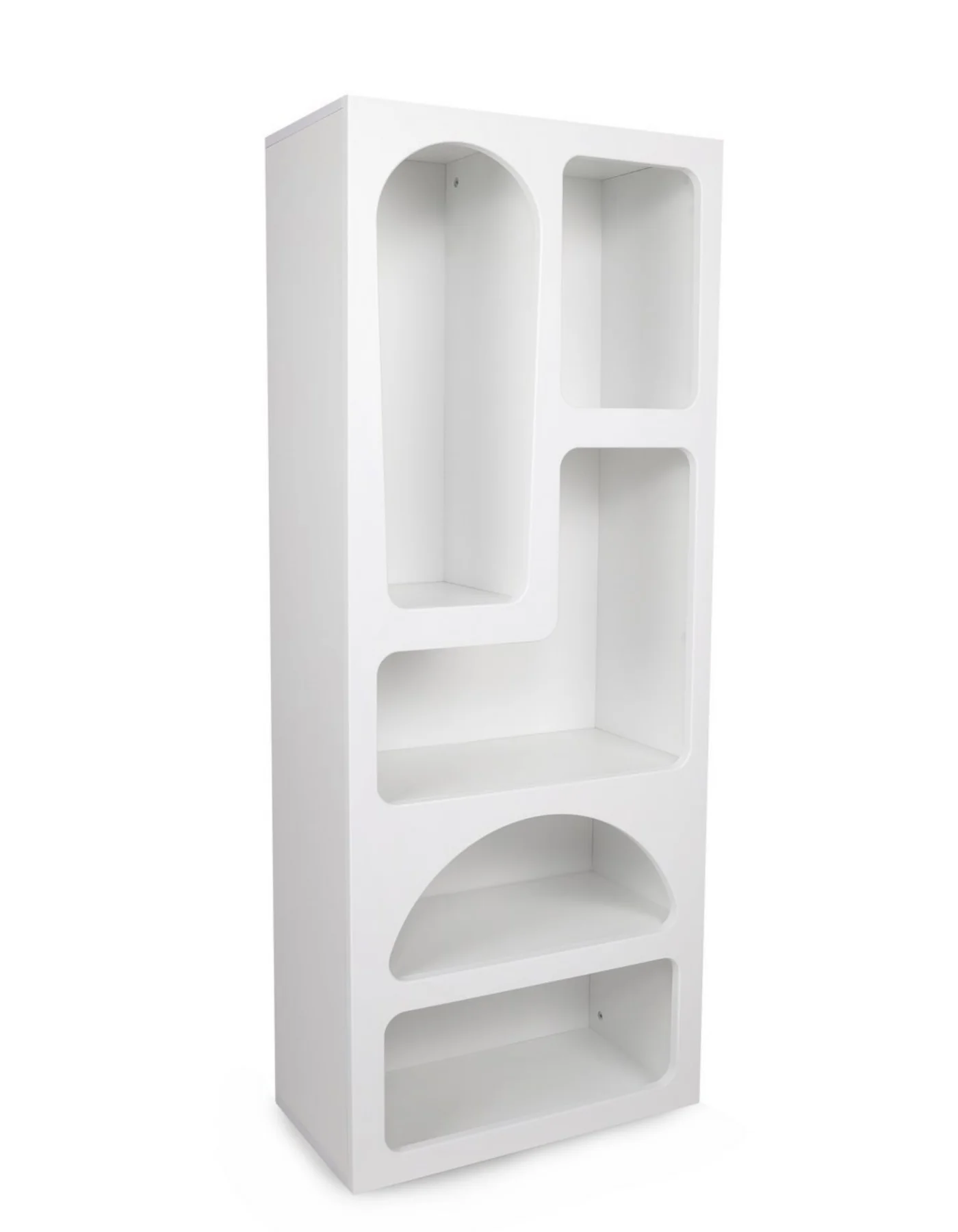 Regał wysoki Advilis 150 cm biały - Image 7