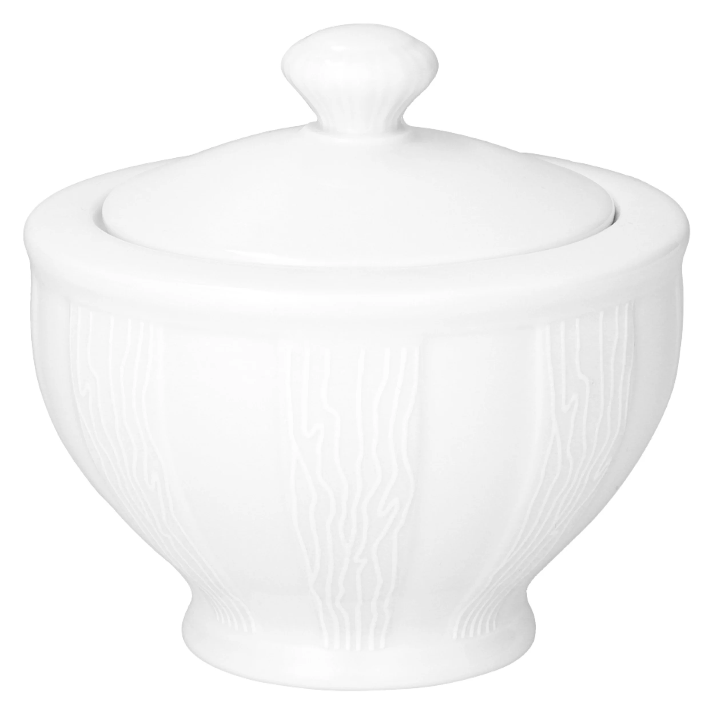 Serwis do kawy porcelanowy dla 6 os. Oktawa biała kora - Image 5