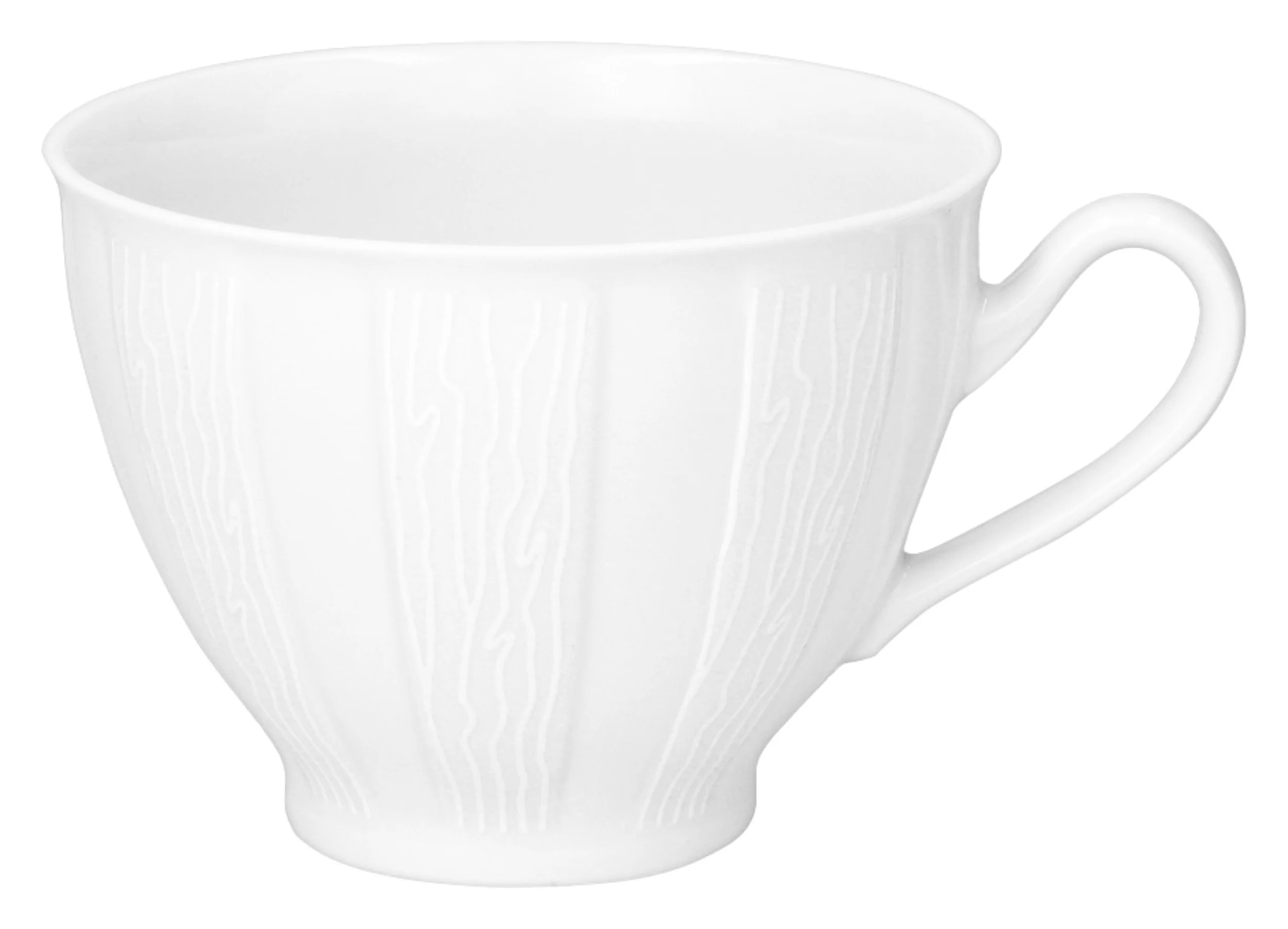 Serwis do kawy porcelanowy dla 6 os. Oktawa biała kora - Image 7