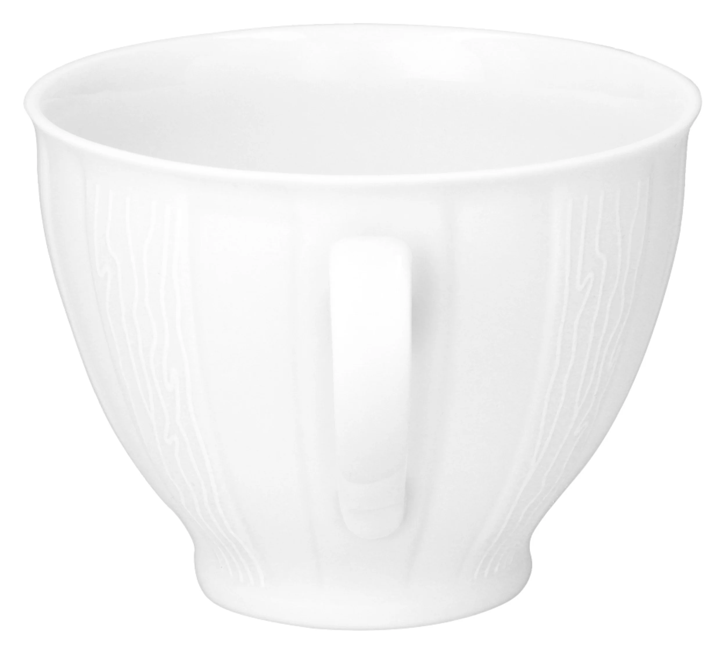 Serwis do kawy porcelanowy dla 6 os. Oktawa biała kora - Image 8