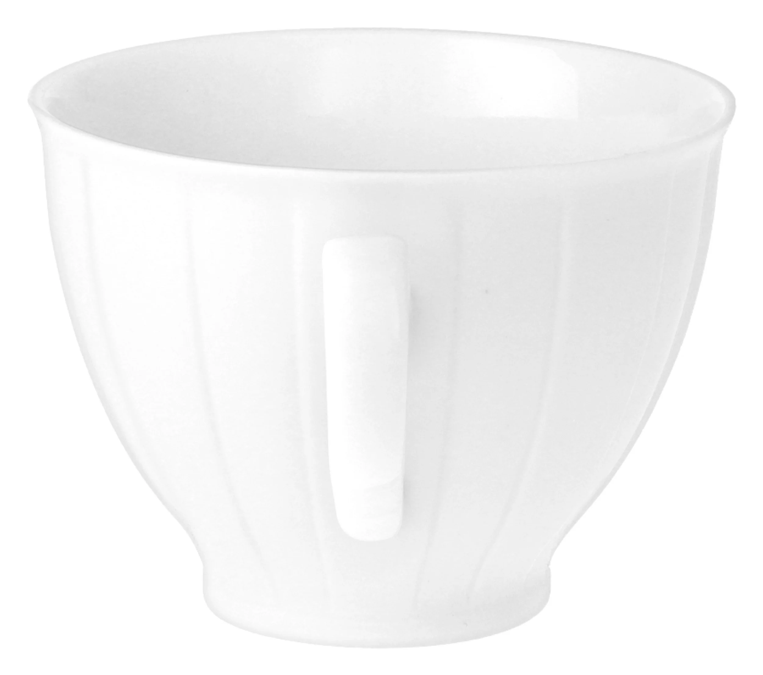 Serwis do kawy porcelanowy dla 6 os. Oktawa biały - Image 9