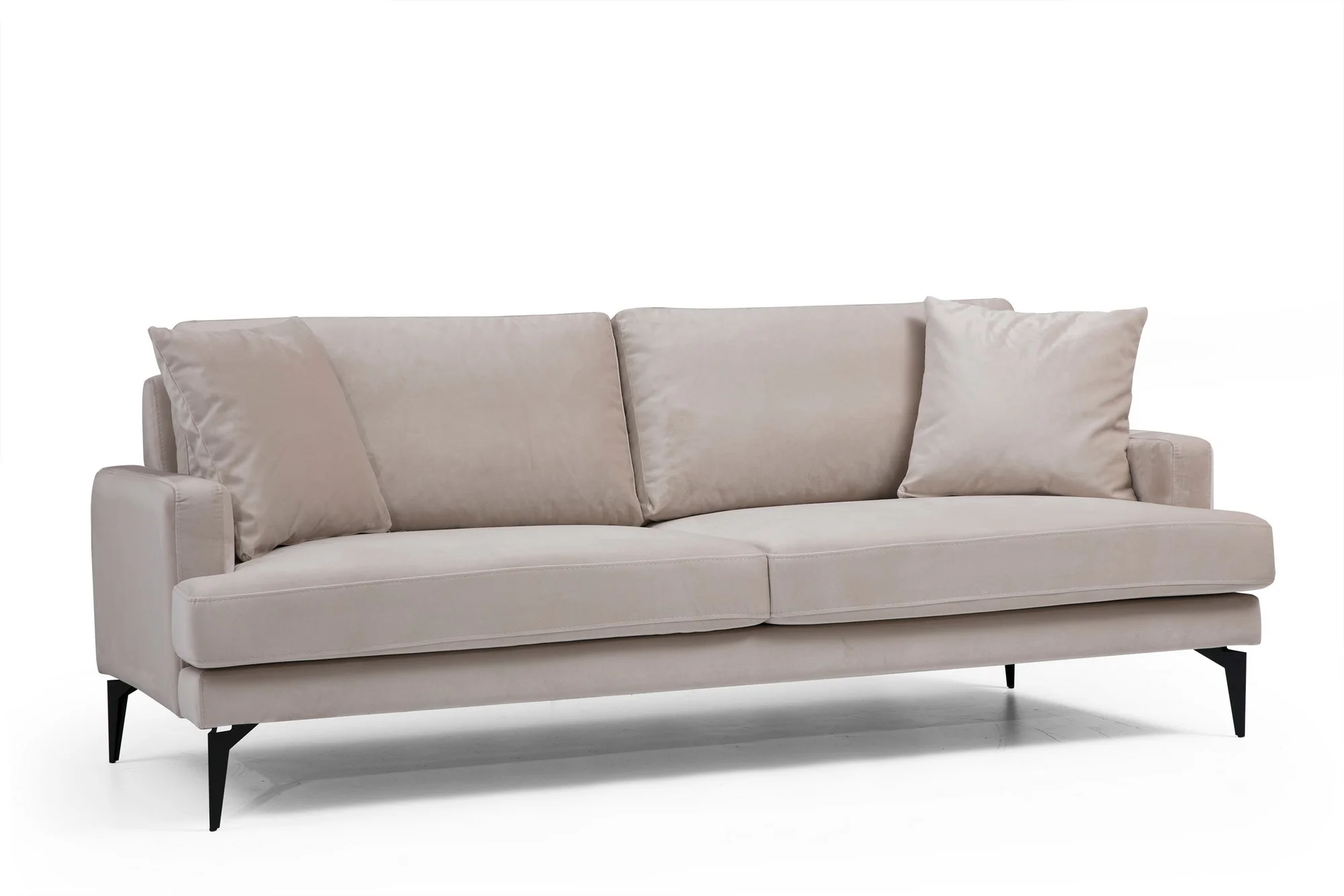 Sofa 3-osobowa Toyon 205 cm beżowa - Image 3
