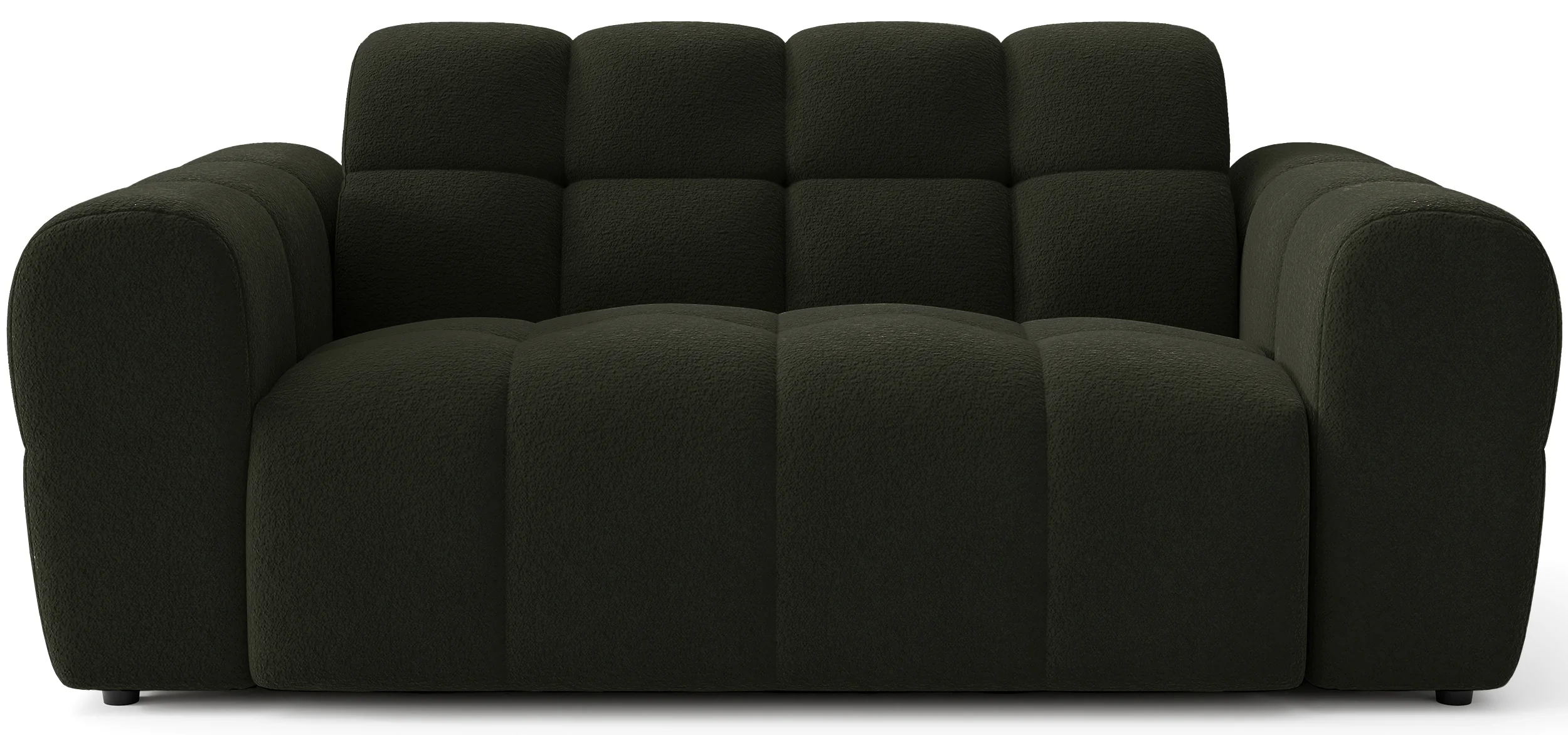 Sofa dwuosobowa Monti oliwkowa szenil