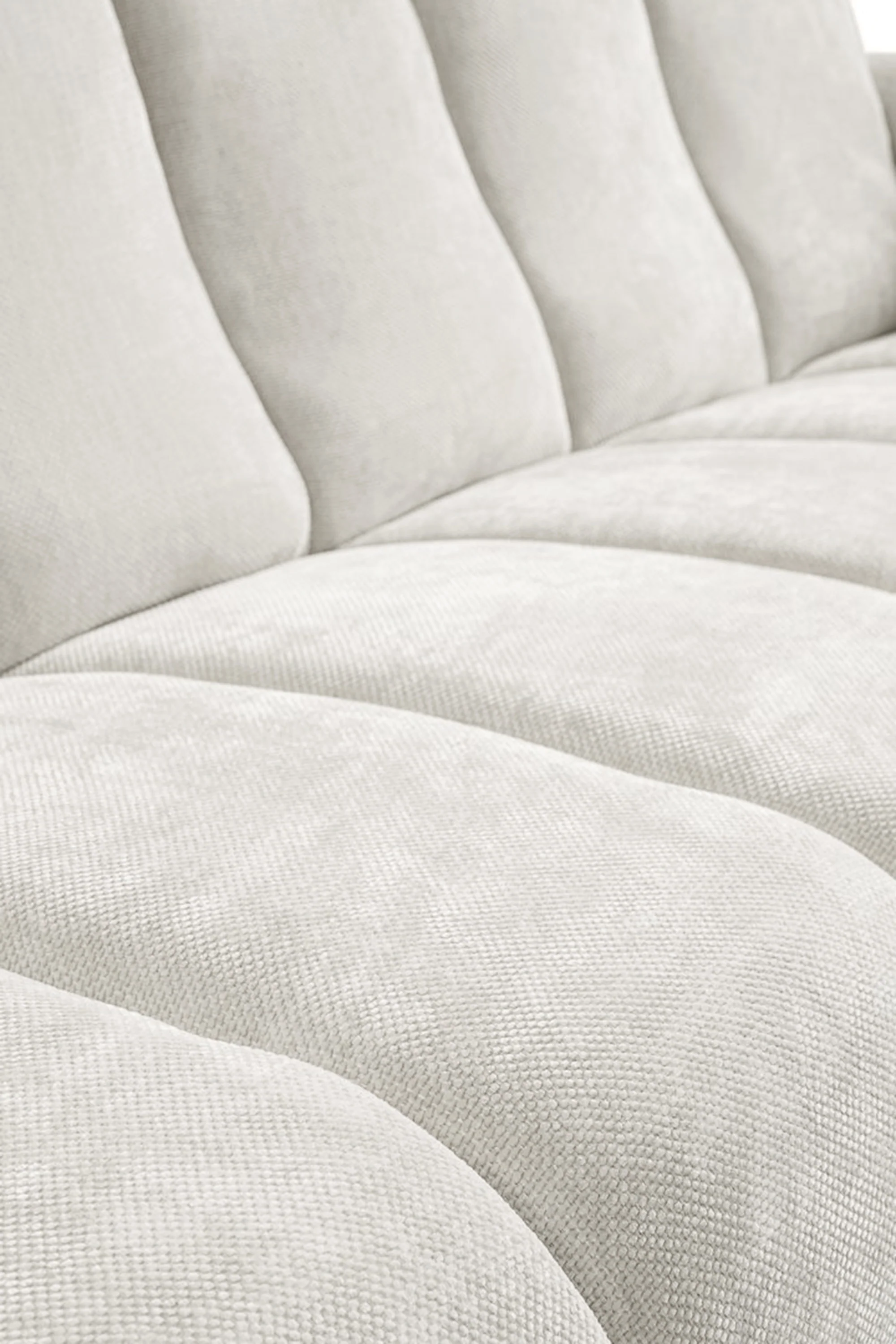 Sofa dwuosobowa Volare kremowa szenil łatwoczyszczący - Image 5