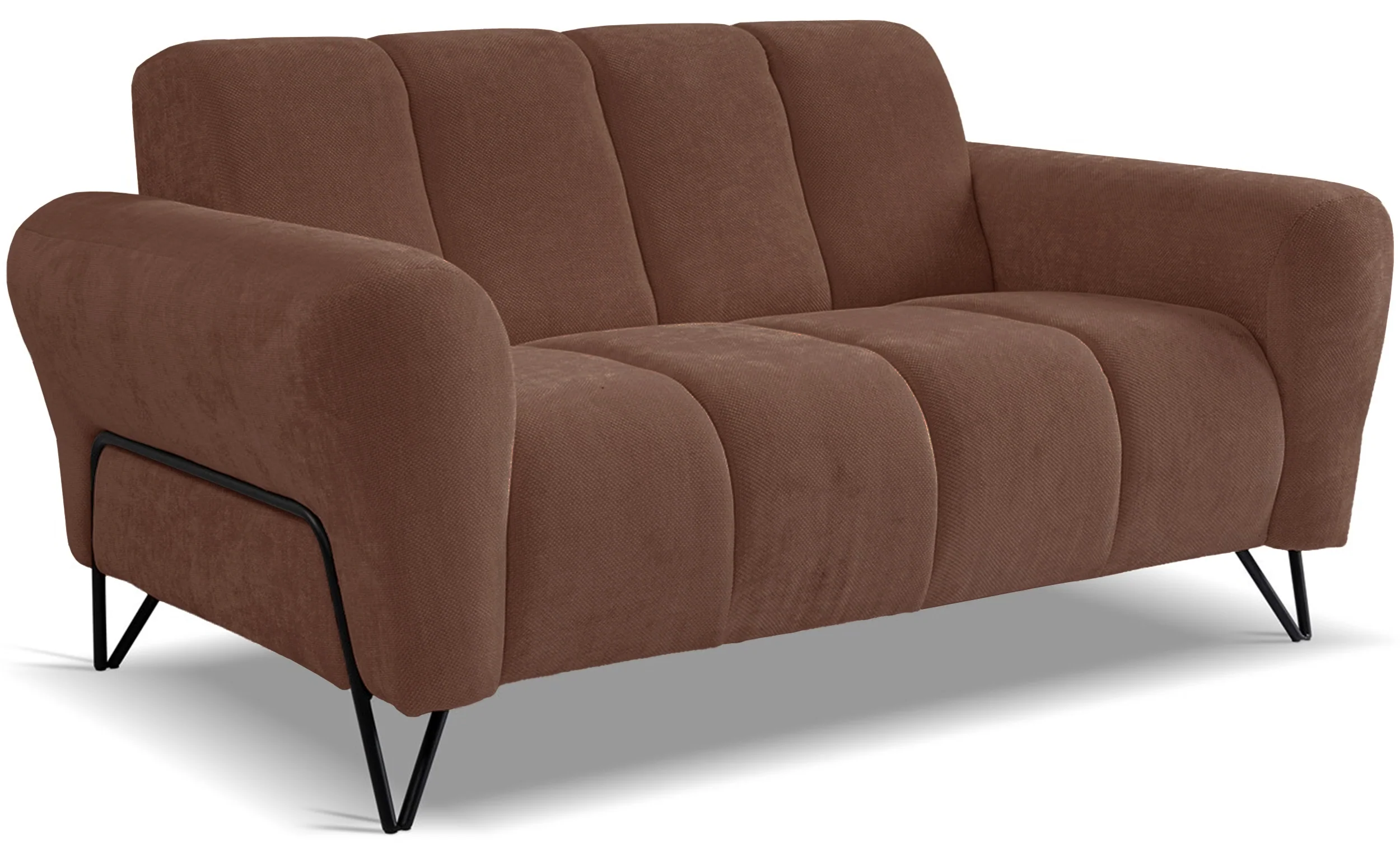 Sofa dwuosobowa Volare miedziana szenil łatwoczyszczący - Image 3